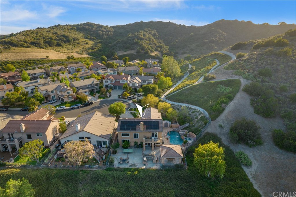 2 Whippoorwill Road Trabuco Canyon, CA 92679 - Photo 52 of 57 an aerial view of residential house with outdoor space and trees all around