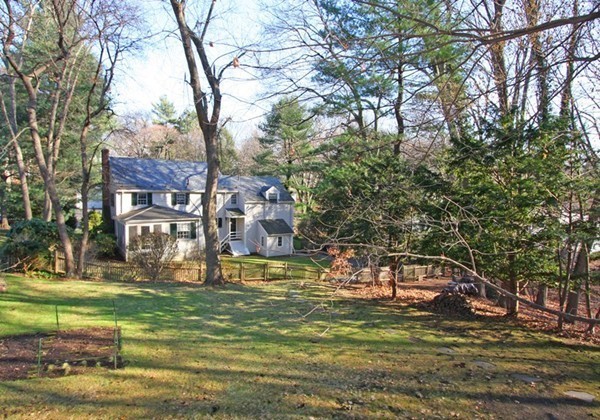57 Emerson Road Wellesley, MA 02481 - Photo 9 of 9 a front view of a house with a yard