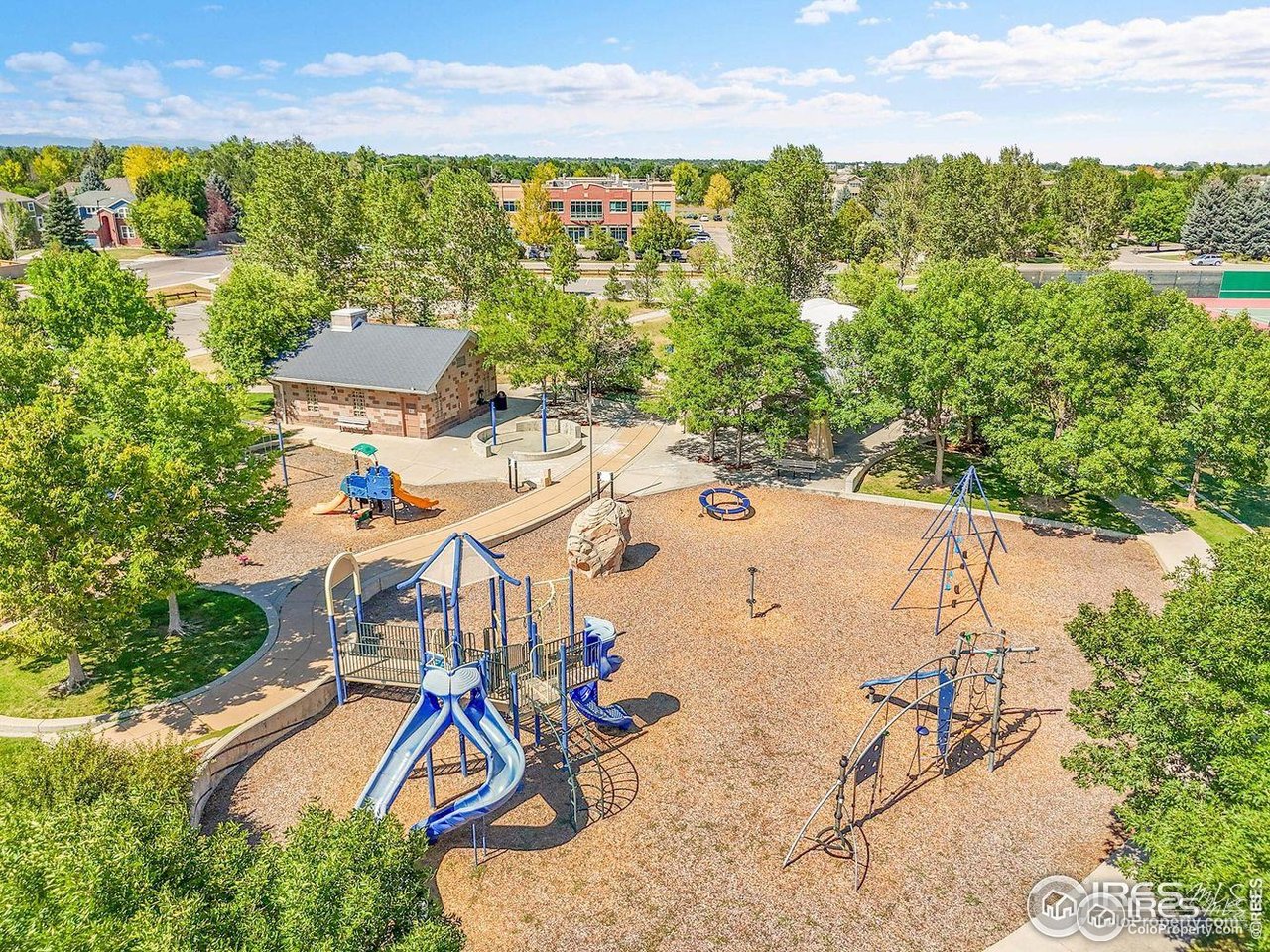 2834 Blue Jay Way Lafayette, CO 80026 - Photo 40 of 47 an aerial view of multiple house