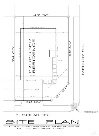 $326,800 | 2507 East Solar Drive, Mission, TX 78574