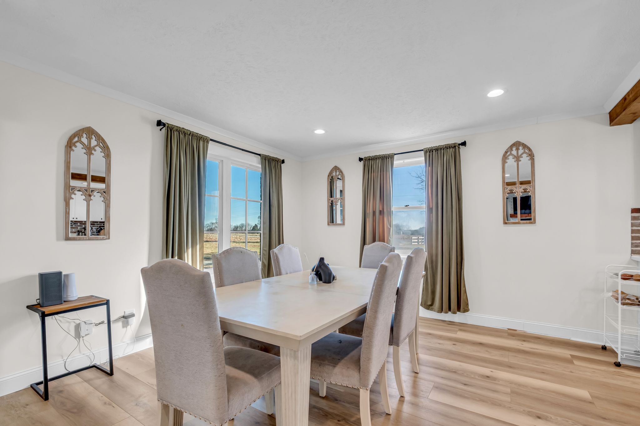 1447 Maxwell Branch Road Cottontown, TN 37048 - Photo 13 of 55 a view of a dining room with furniture and window