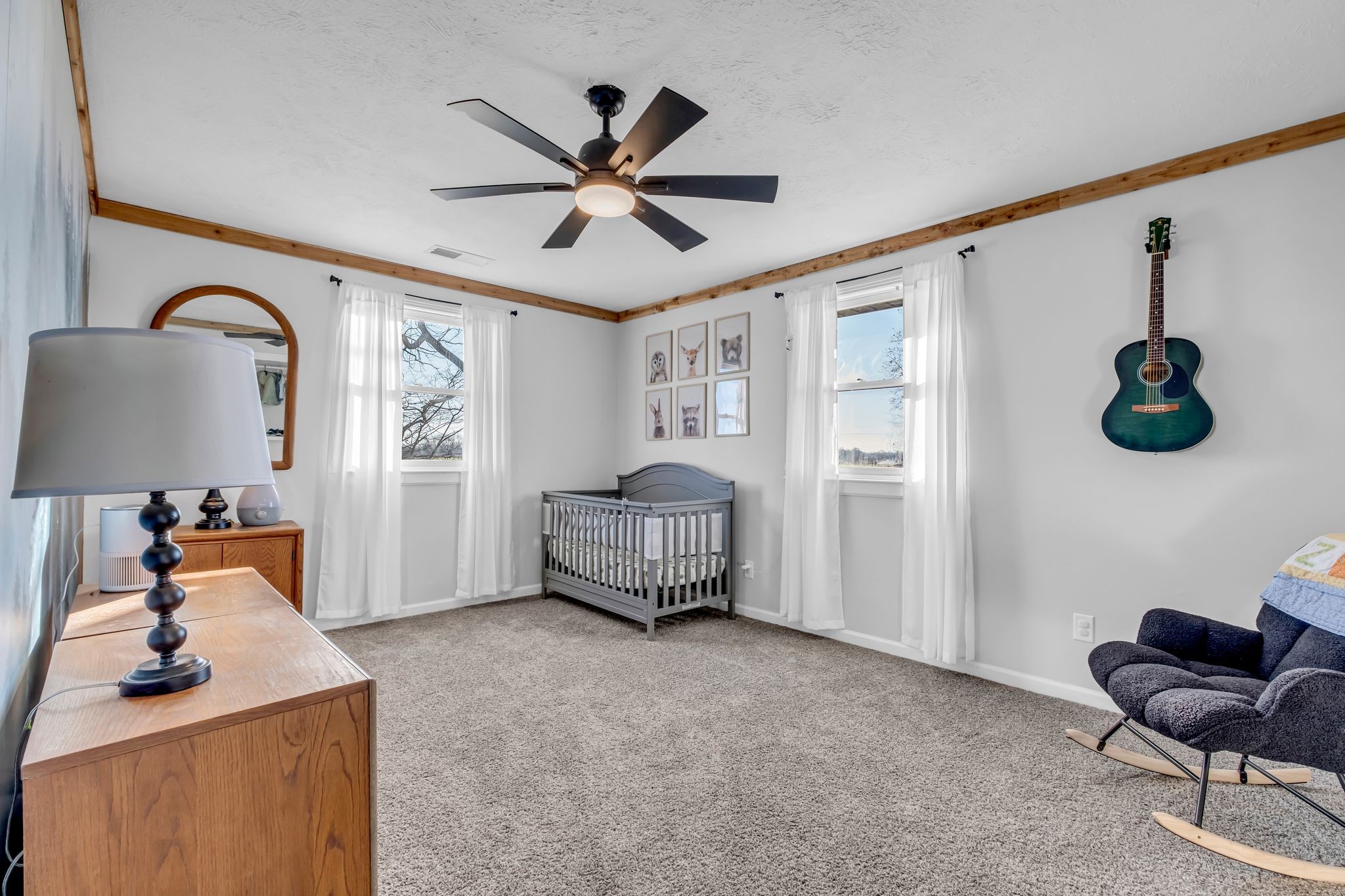 1447 Maxwell Branch Road Cottontown, TN 37048 - Photo 21 of 55 a living room with furniture and a window