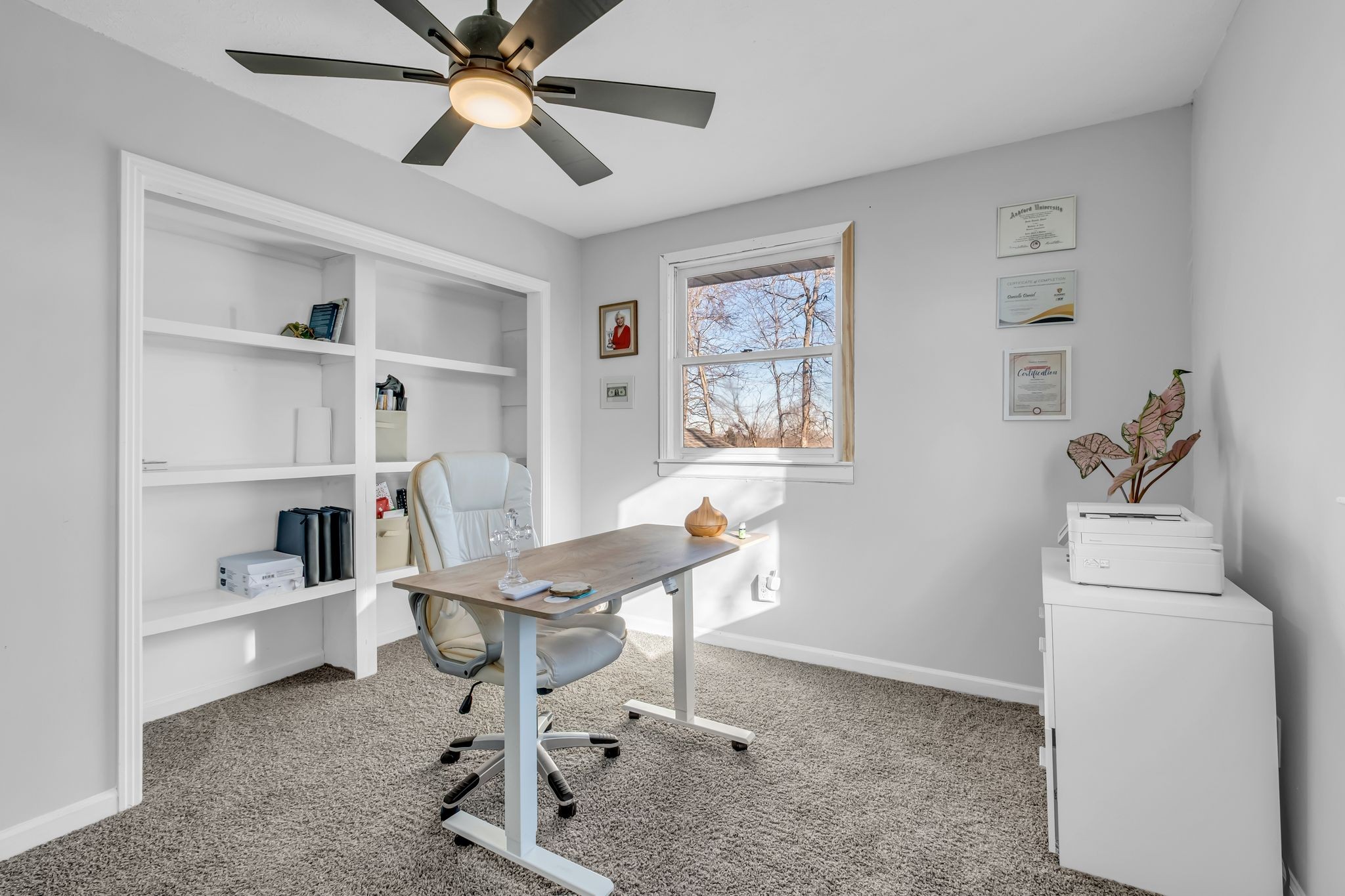 1447 Maxwell Branch Road Cottontown, TN 37048 - Photo 24 of 55 a workspace with furniture and window