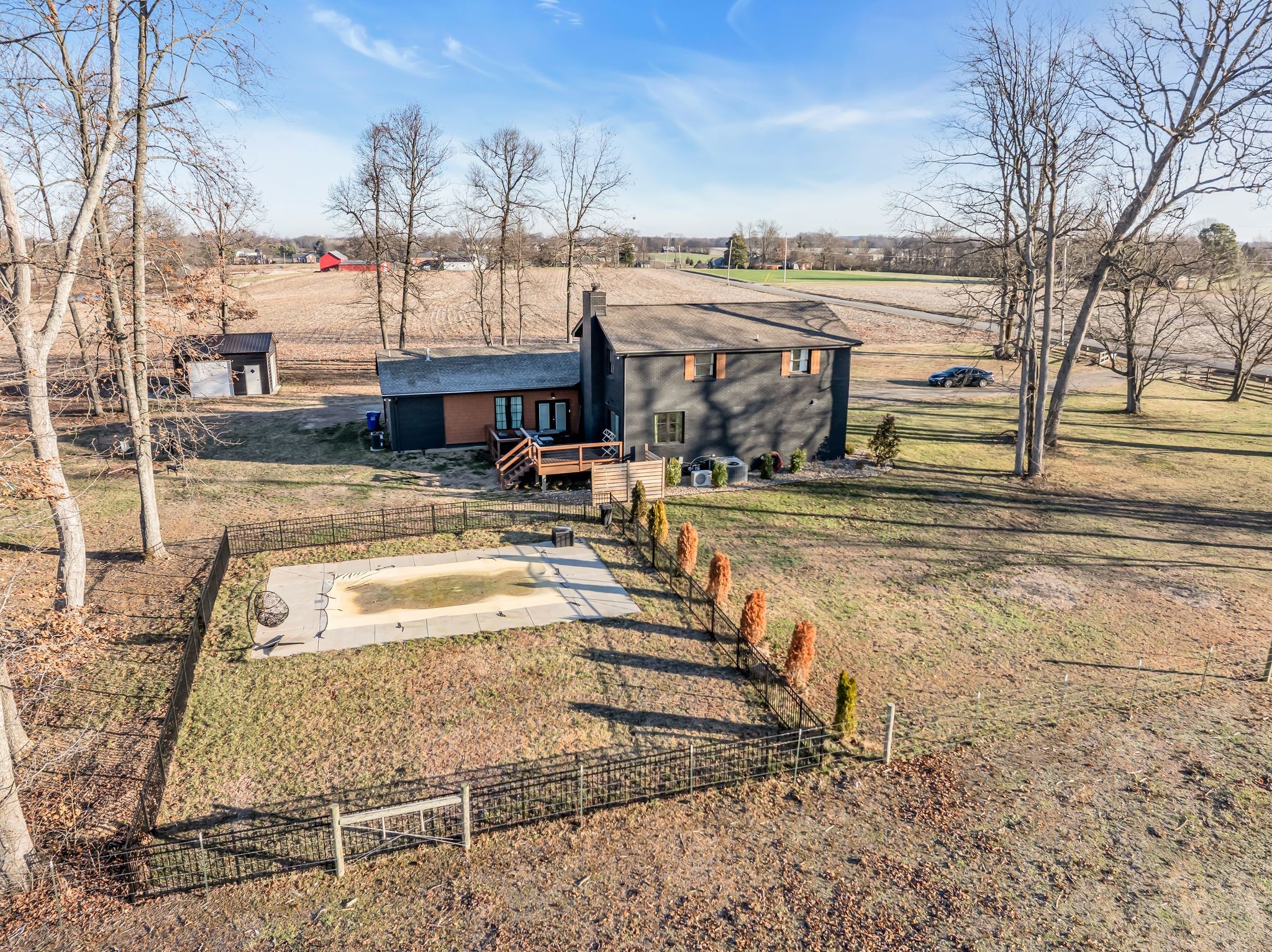 1447 Maxwell Branch Road Cottontown, TN 37048 - Photo 51 of 55 a view of a swimming pool with outdoor seating