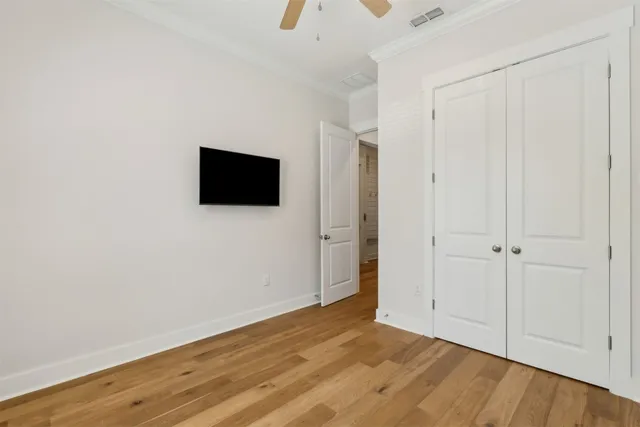 a view of wooden balcony with outdoor space