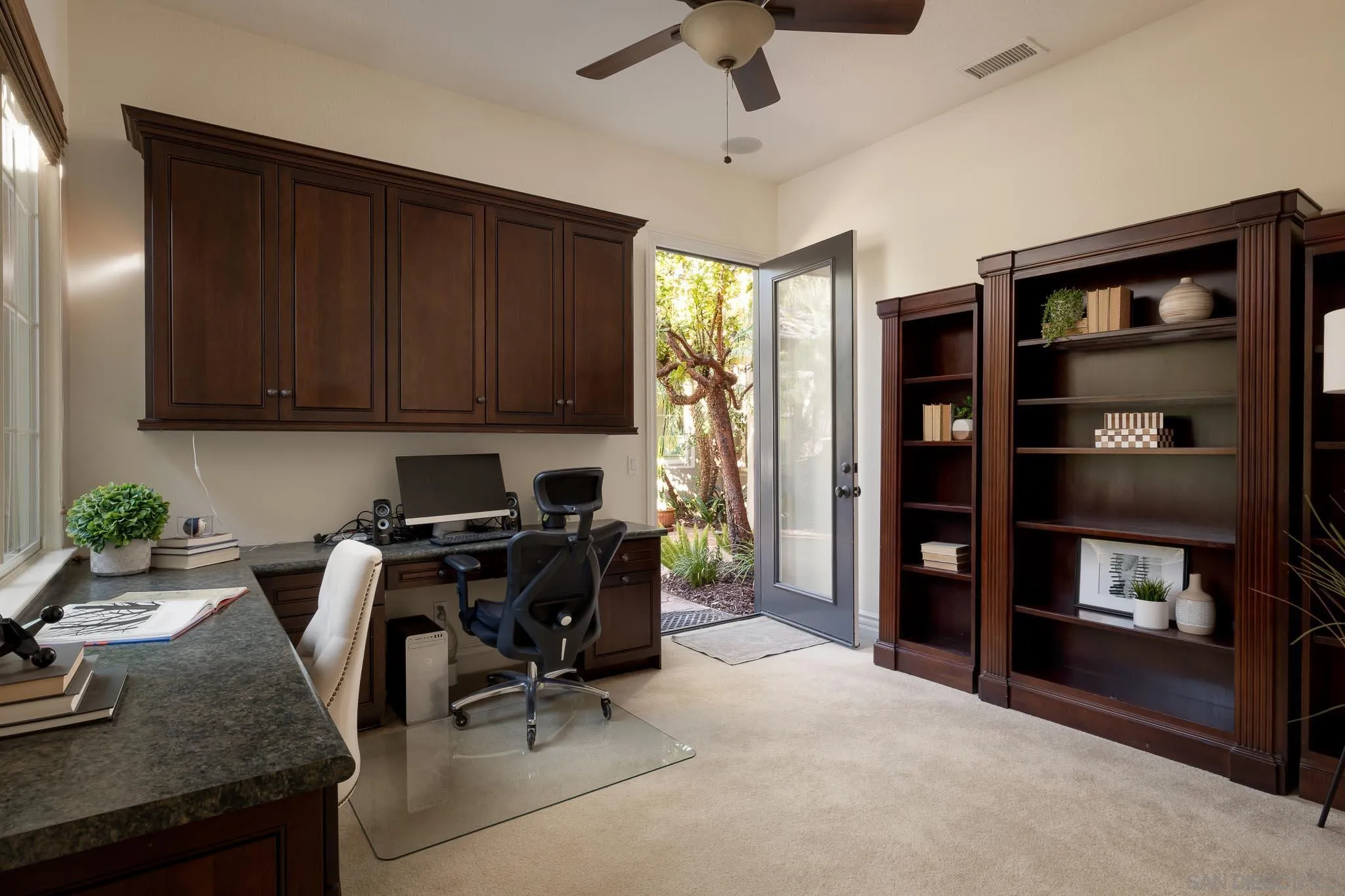 14014 Lake Poway Road Poway, CA 92064 - Photo 18 of 55 a view of a workspace with furniture and a window