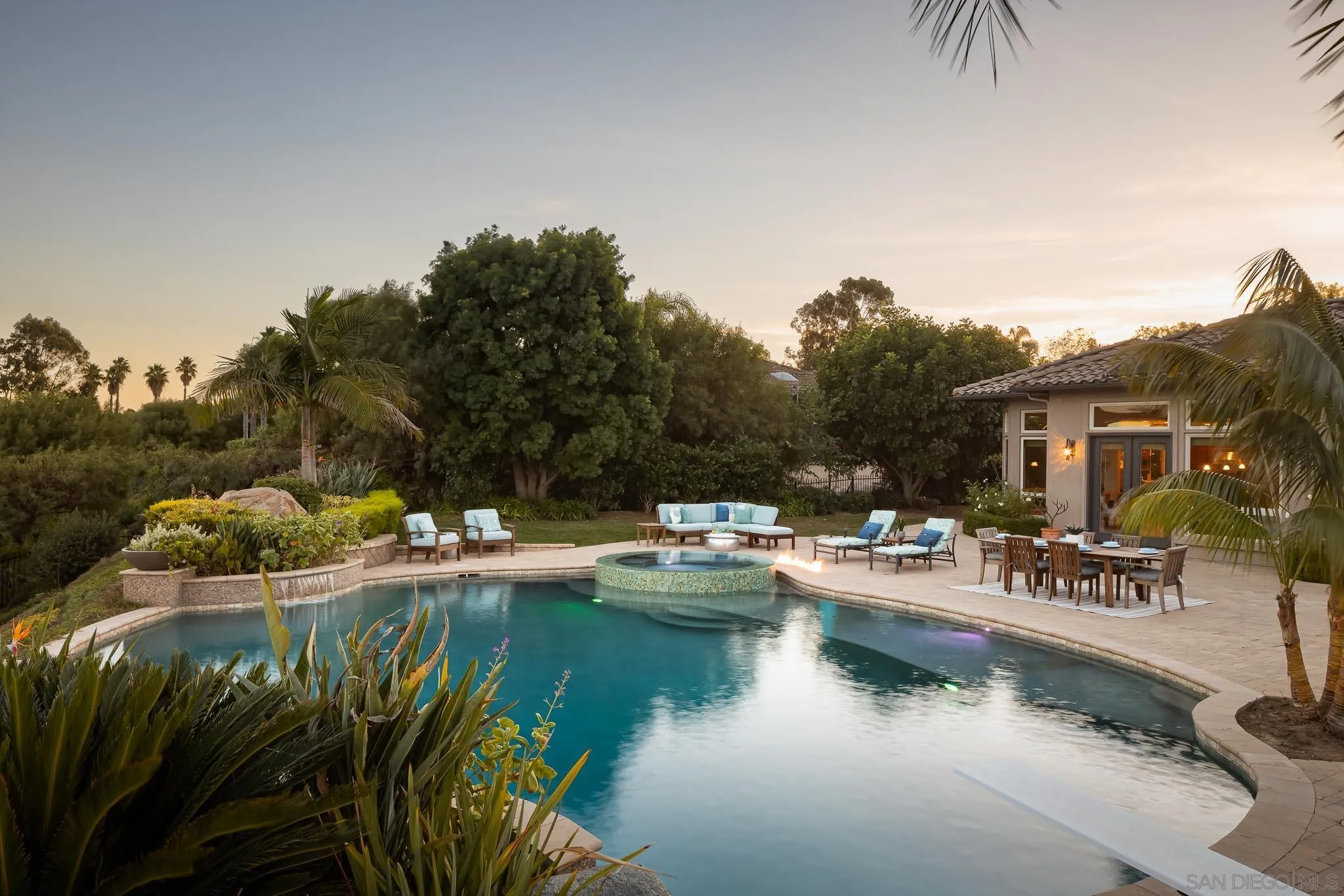 14014 Lake Poway Road Poway, CA 92064 - Photo 39 of 55 a view of swimming pool with outdoor seating and lake view