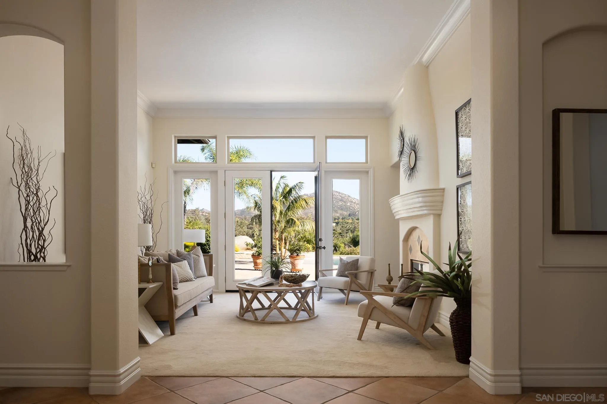 14014 Lake Poway Road Poway, CA 92064 - Photo 5 of 55 a living room with furniture and a floor to ceiling window