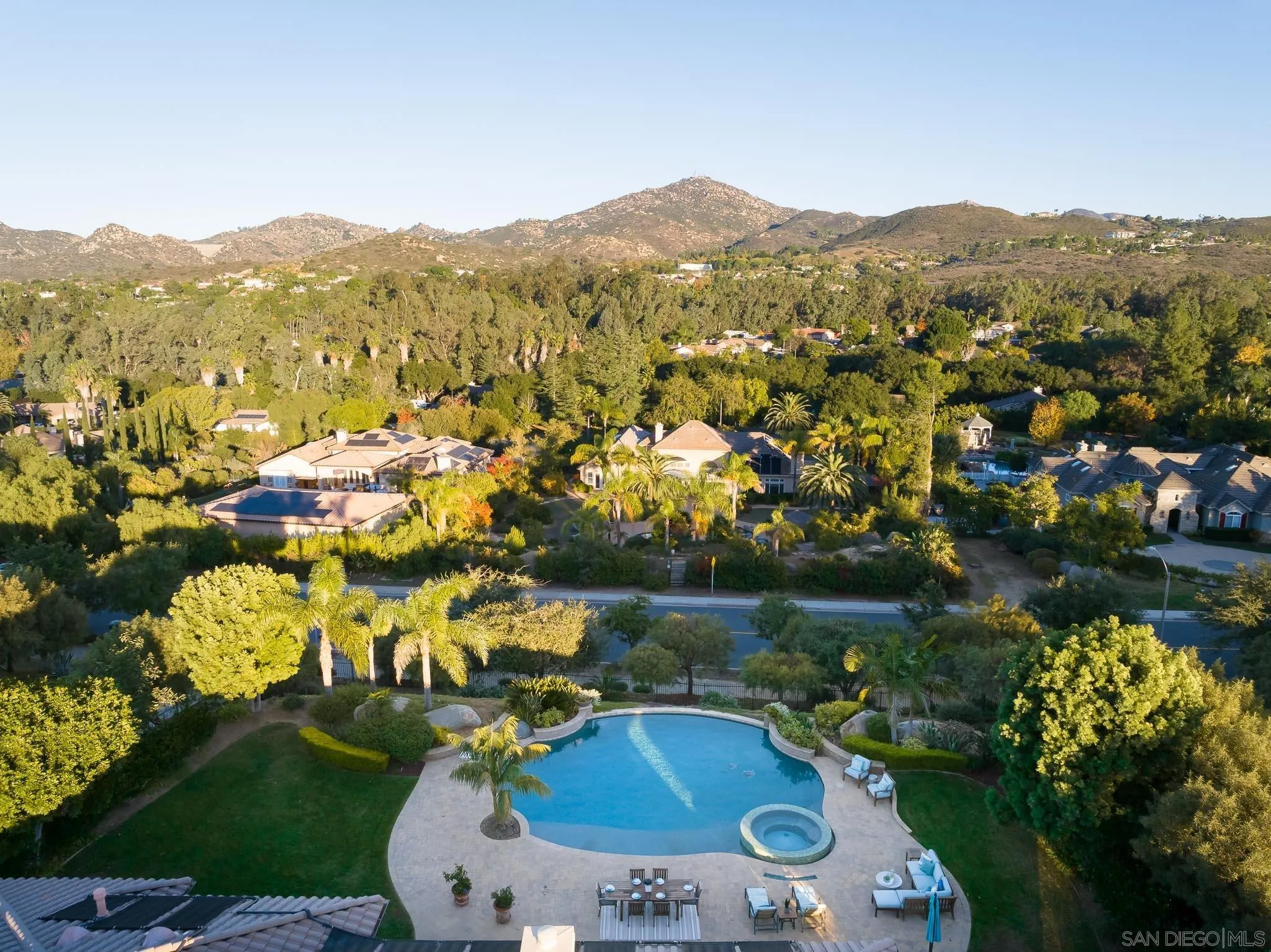 14014 Lake Poway Road Poway, CA 92064 - Photo 52 of 55 a view of a lake with a mountain in the background