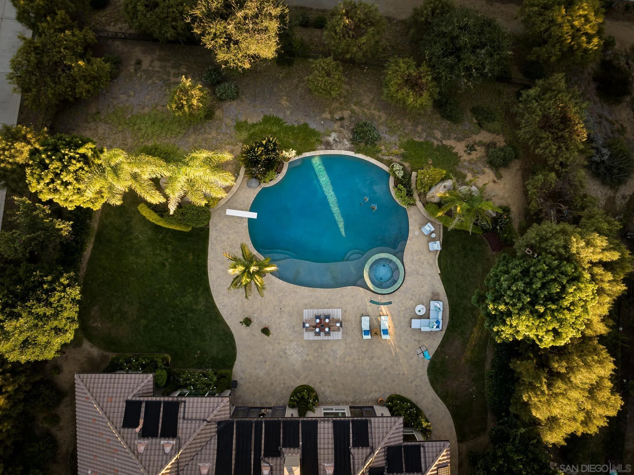 14014 Lake Poway Road Poway, CA 92064 - Photo 53 of 55 an aerial view of a house