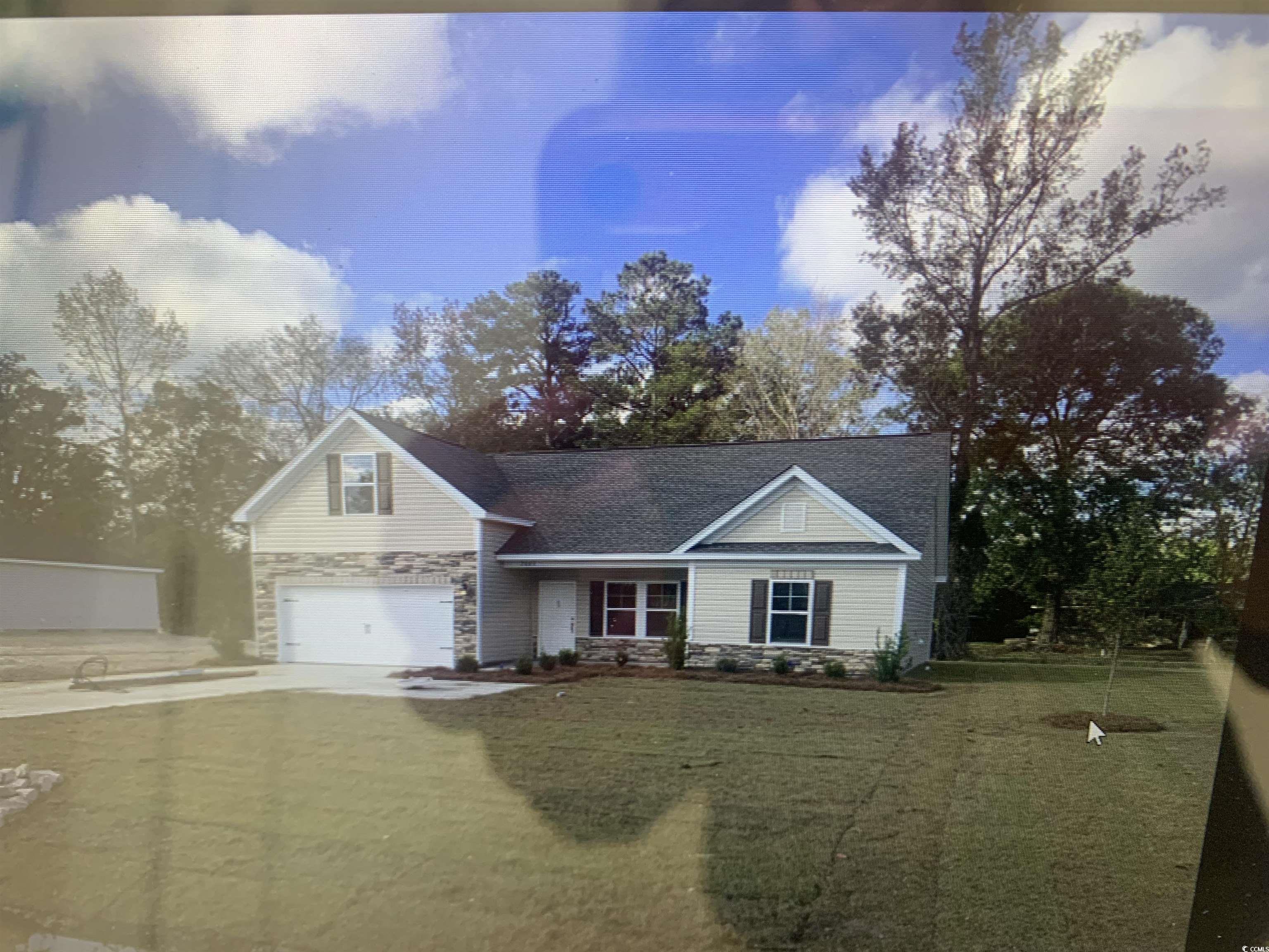 7064 Shady Grove Road Conway, SC 29527 - Photo 1 of 14 View of front of property with a garage and a fron