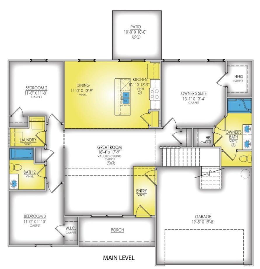 7064 Shady Grove Road Conway, SC 29527 - Photo 3 of 14 Floor plan