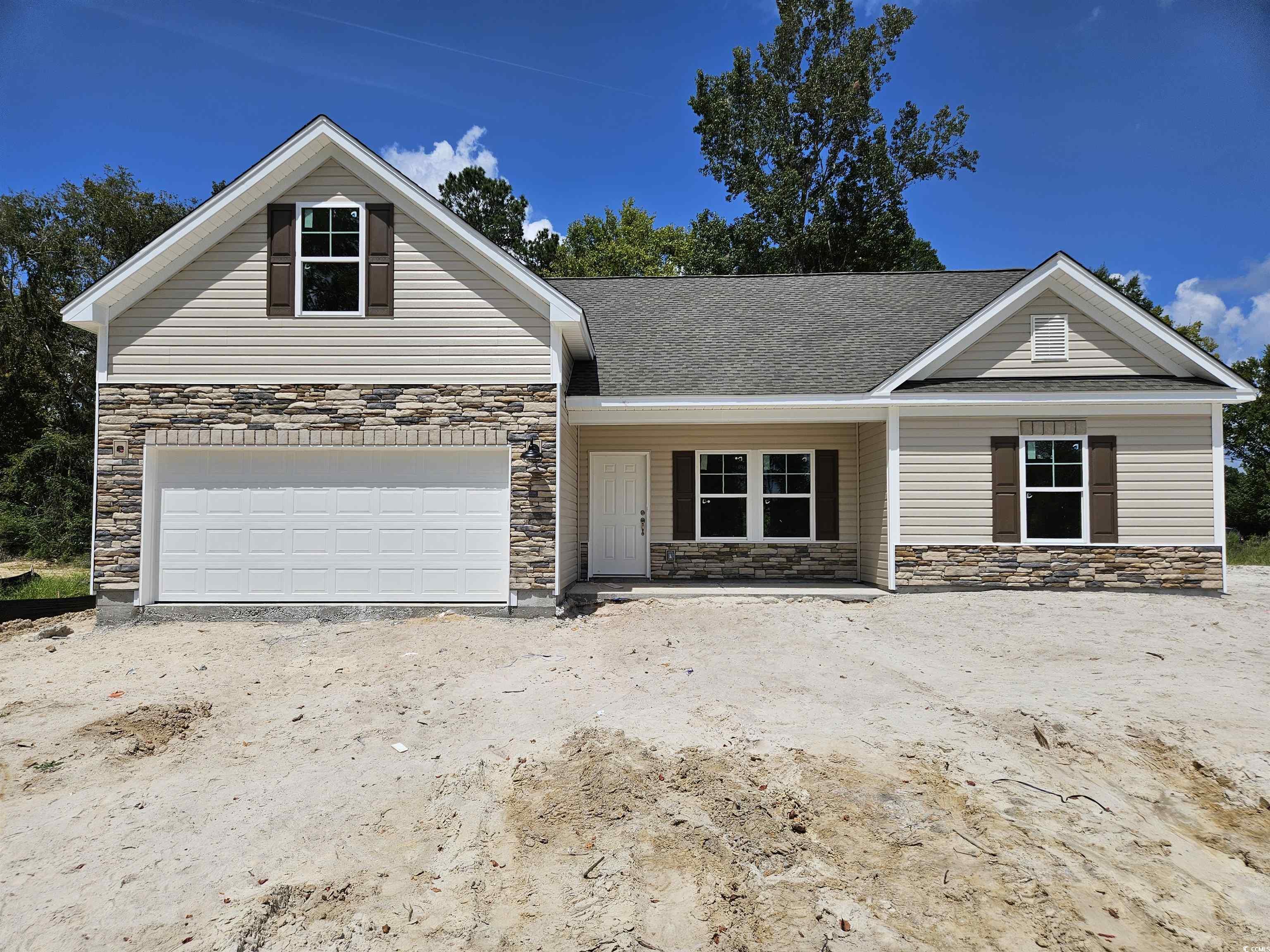 7064 Shady Grove Road Conway, SC 29527 - Photo 4 of 14 View of front property featuring a garage