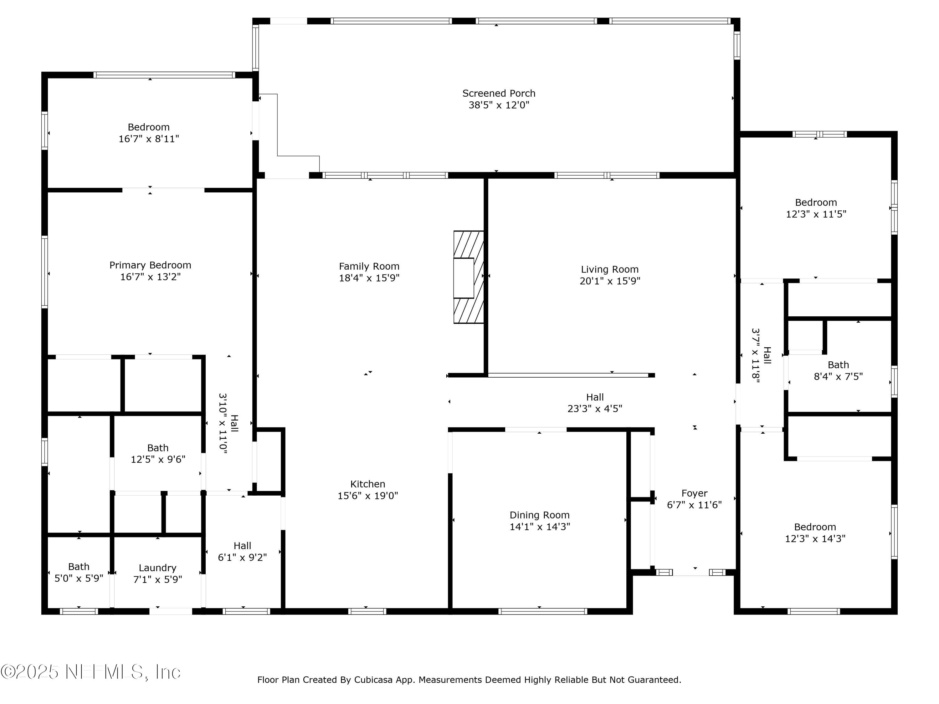 171 Bass Road Hawthorne, FL 32640 - Photo 55 of 55 Floor Plan