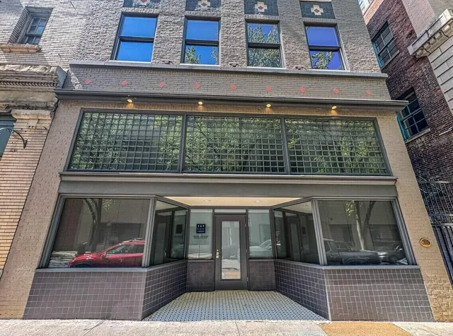 front view of a building