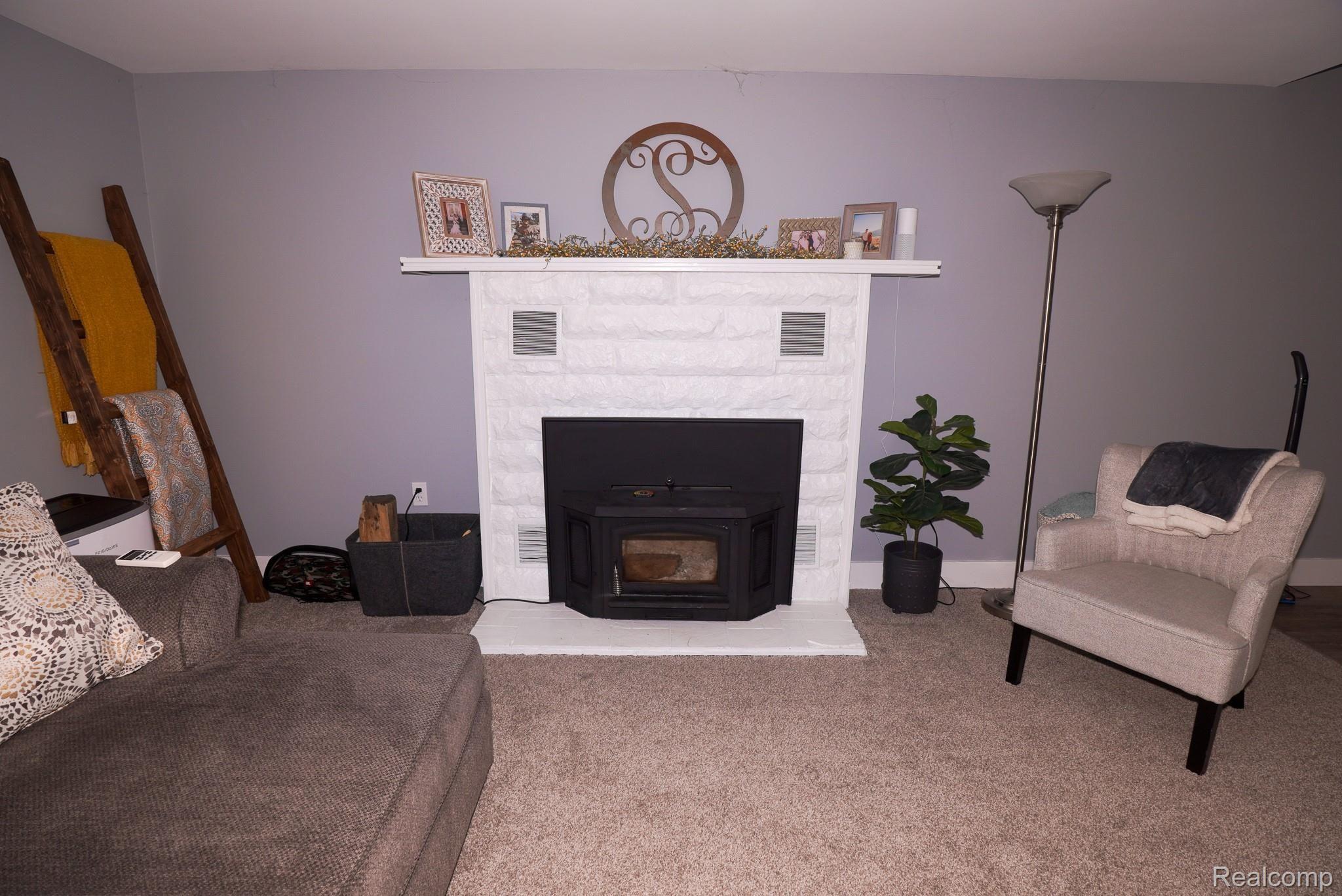 2646 Bowers Road Lapeer, MI 48446 - Photo 7 of 36 Wood Burning Fireplace!