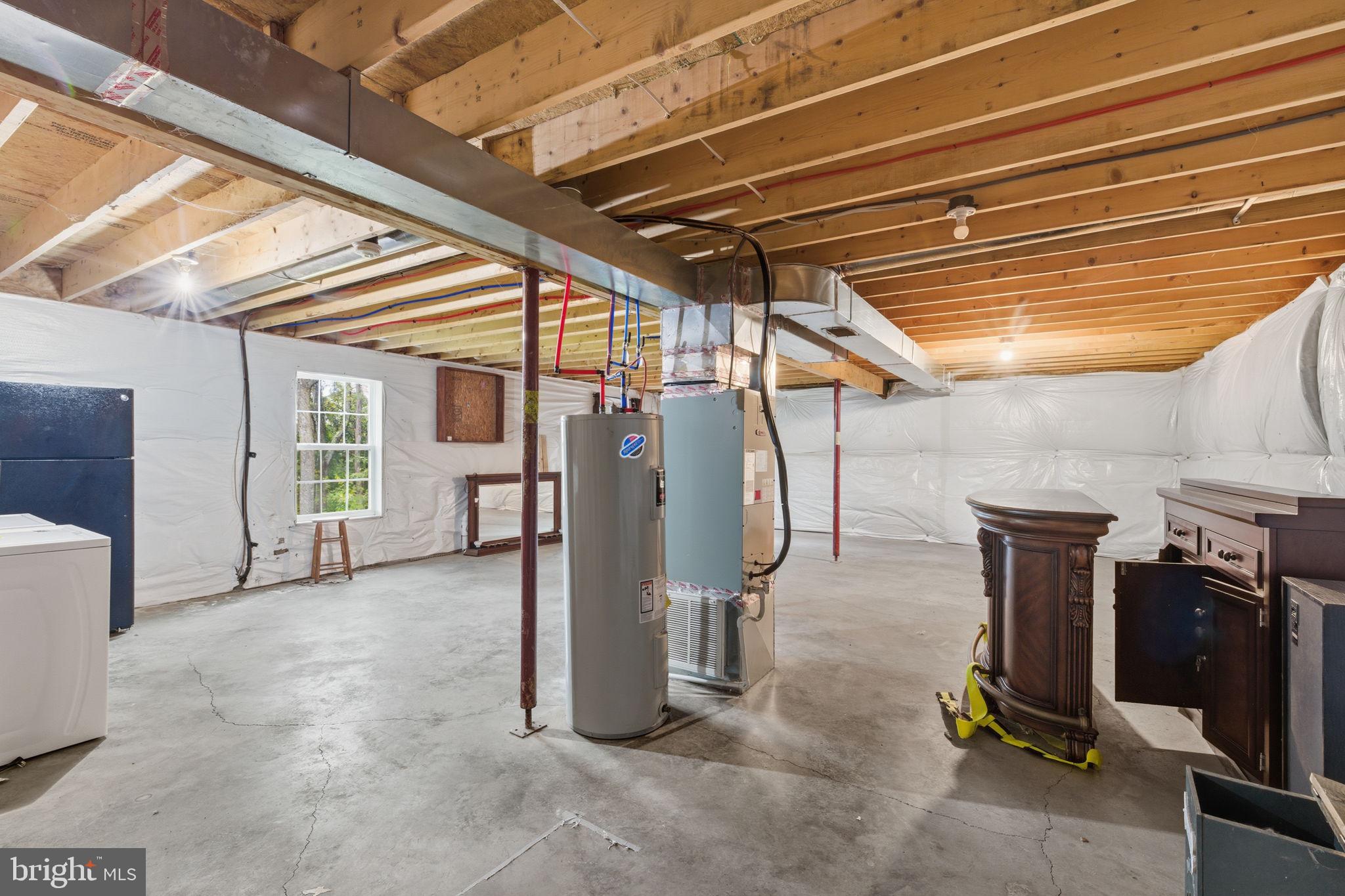 139 Wambach Court Front Royal, VA 22630 - Photo 21 of 33 Large Unfinished Basement