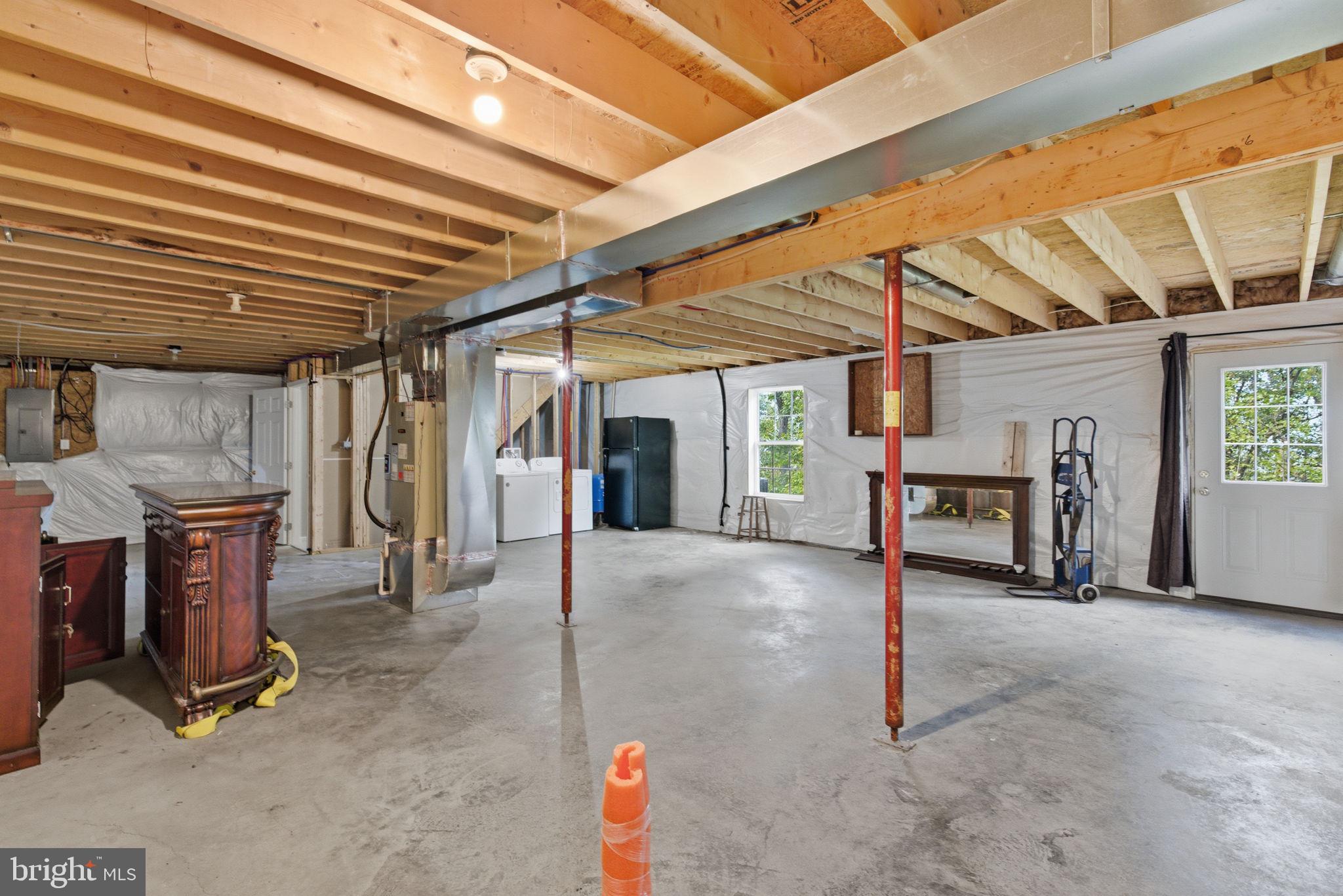 139 Wambach Court Front Royal, VA 22630 - Photo 25 of 33 Large Unfinished Basement
