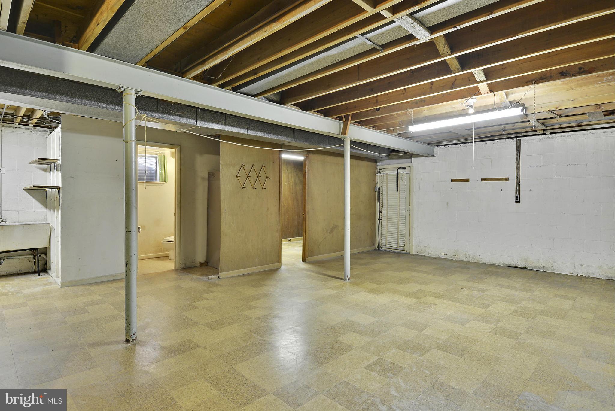 1008 Kersey Road Silver Spring, MD 20902 - Photo 27 of 30 Basement Unfinished Area