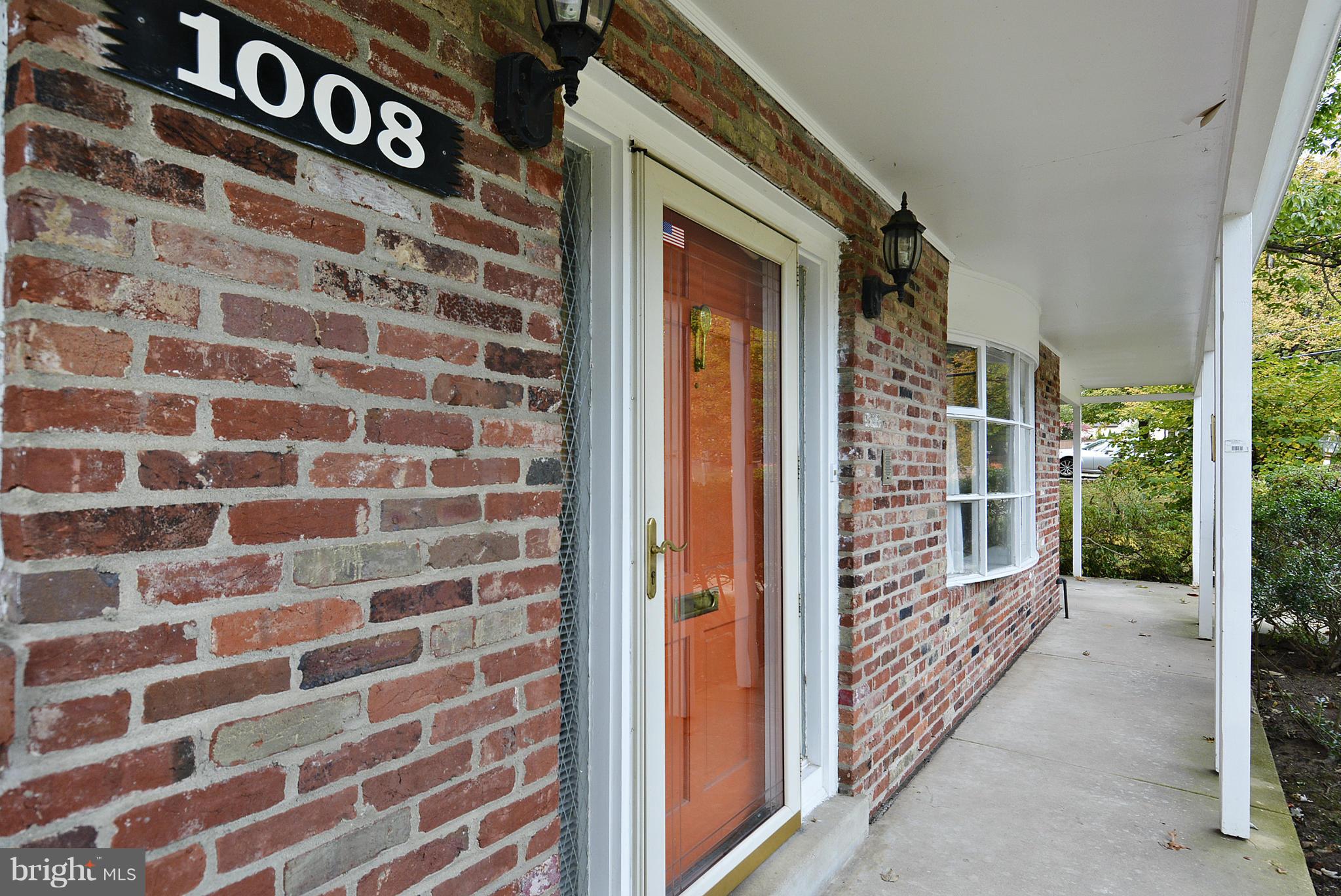 1008 Kersey Road Silver Spring, MD 20902 - Photo 5 of 30 Covered Front Porch to Carport