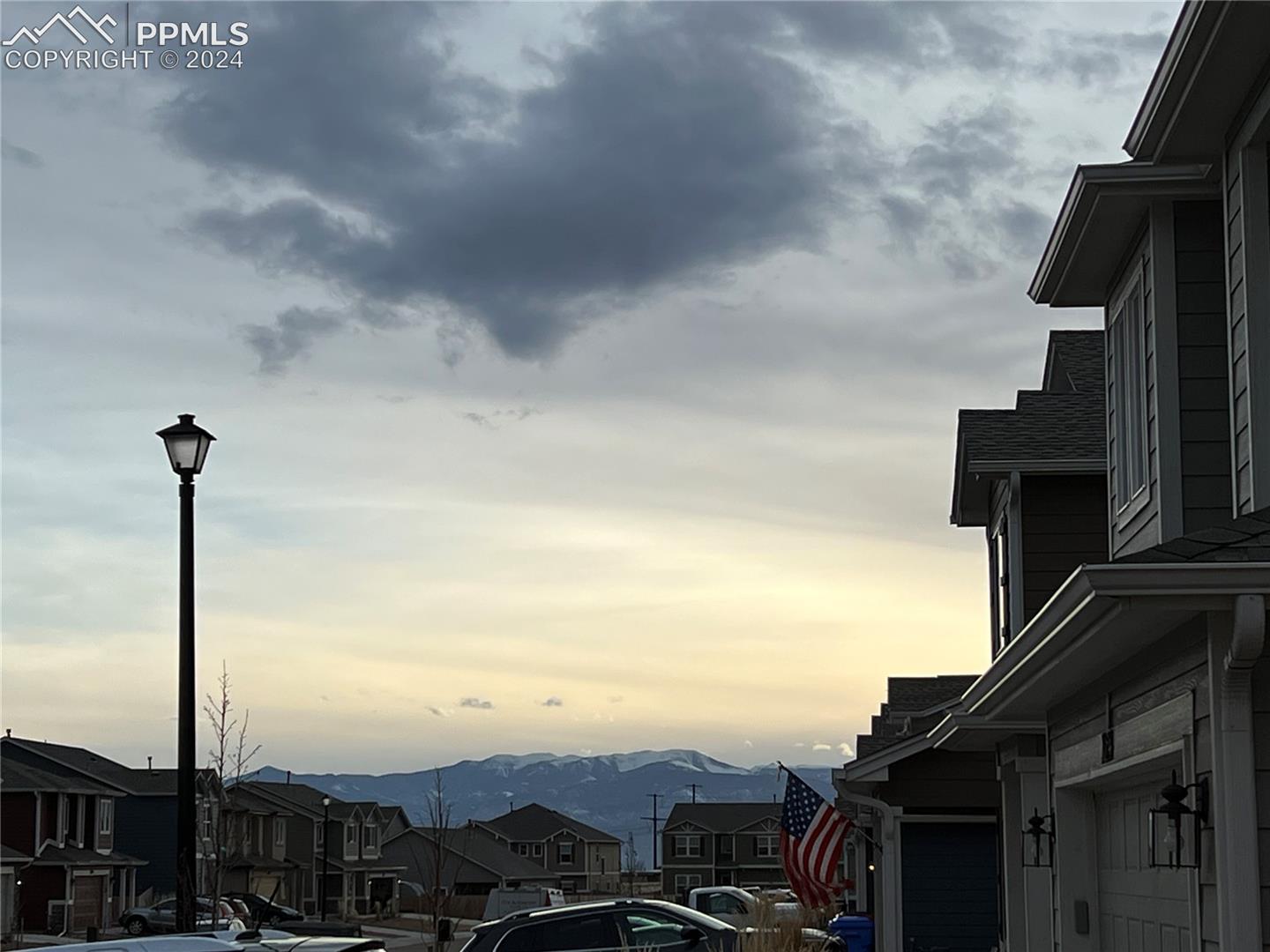 11066 Avena Road Peyton, CO 80831 - Photo 24 of 25 Mountain view from neighborhood.