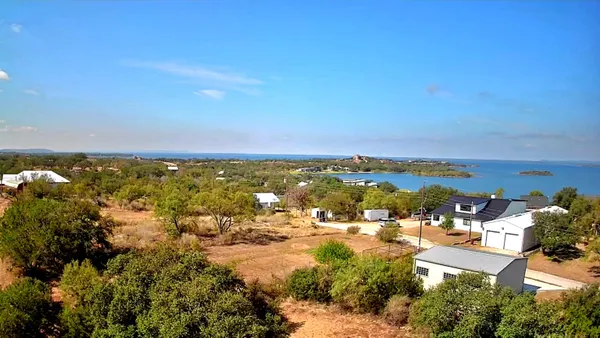 a view of city and ocean