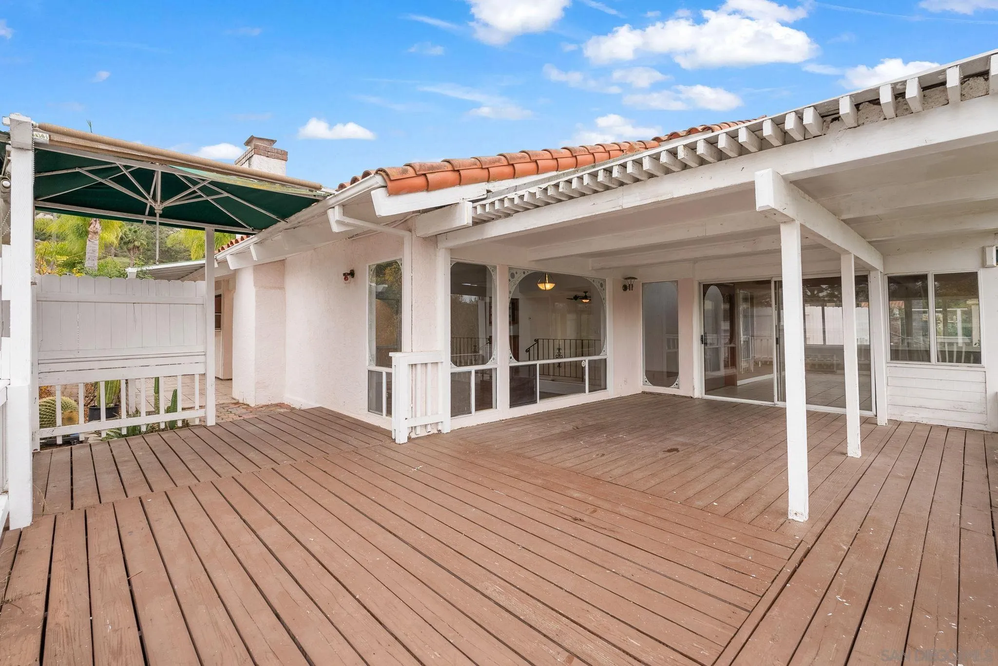31162 Old River Road Bonsall, CA 92003 - Photo 42 of 44 a view of pool with wooden deck