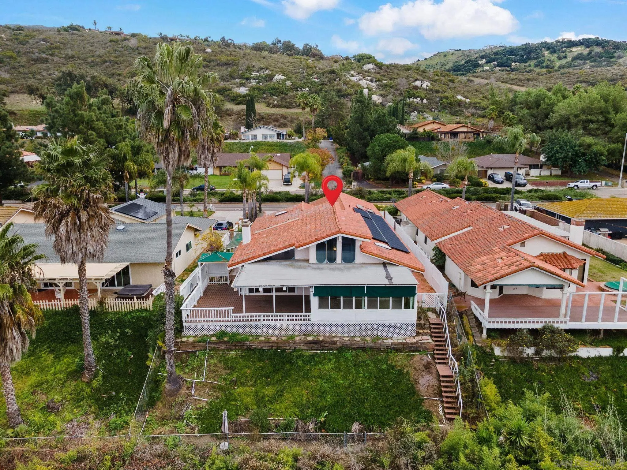 31162 Old River Road Bonsall, CA 92003 - Photo 7 of 44 a view of a town with big houses