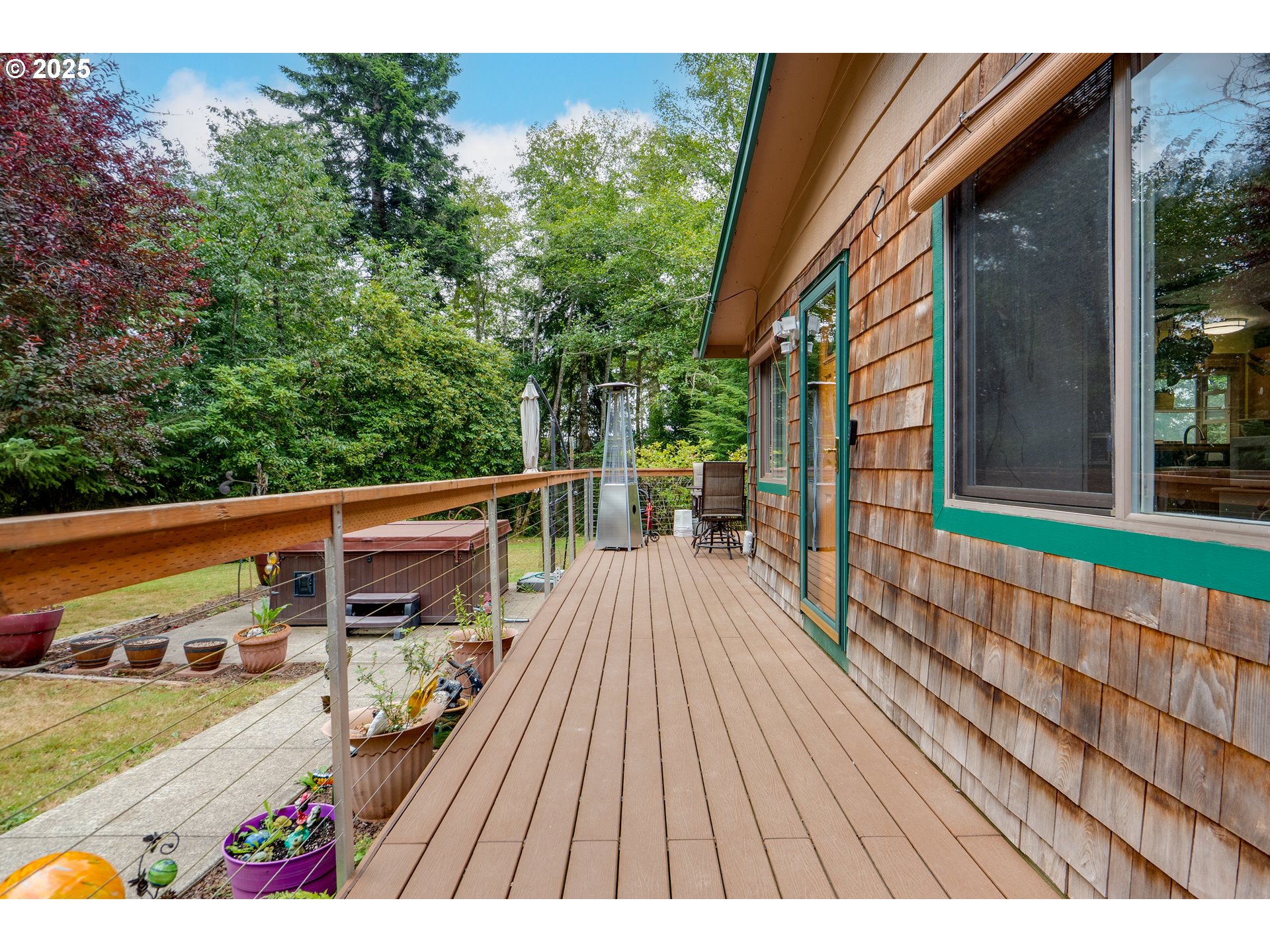 89869 Highway 202 Astoria, OR 97103 - Photo 6 of 30 a view of balcony with wooden floor and outdoor space