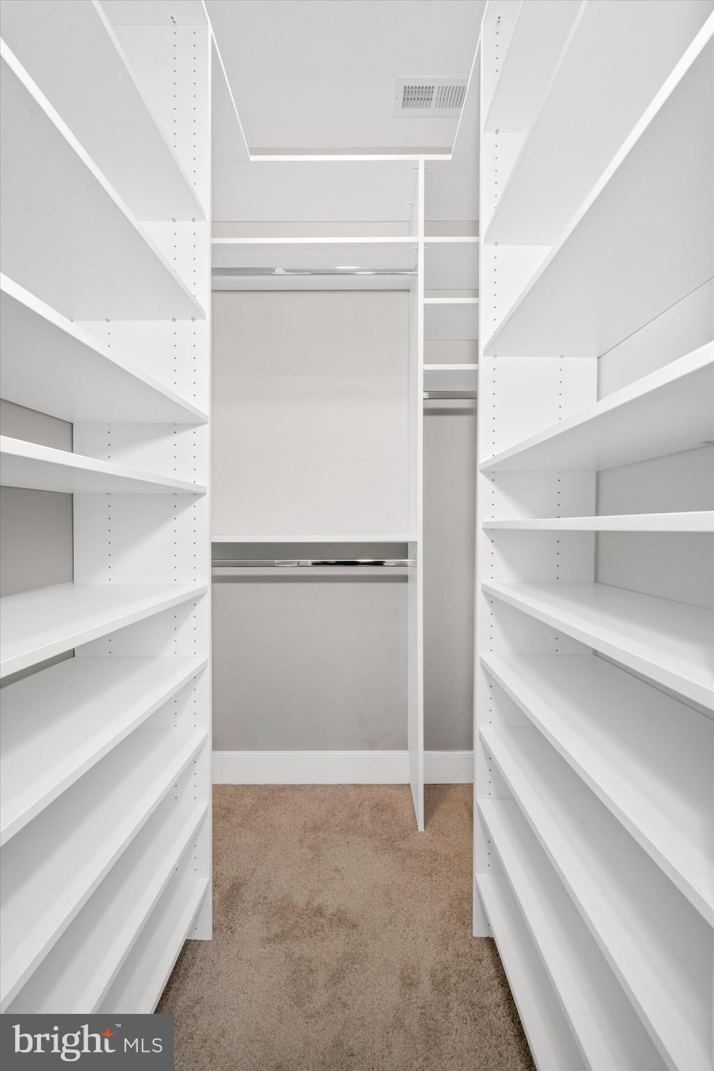 30609 Cedar Neck Road, Unit 3205 Ocean View, DE 19970 - Photo 21 of 28 a view of walk in closet with empty racks