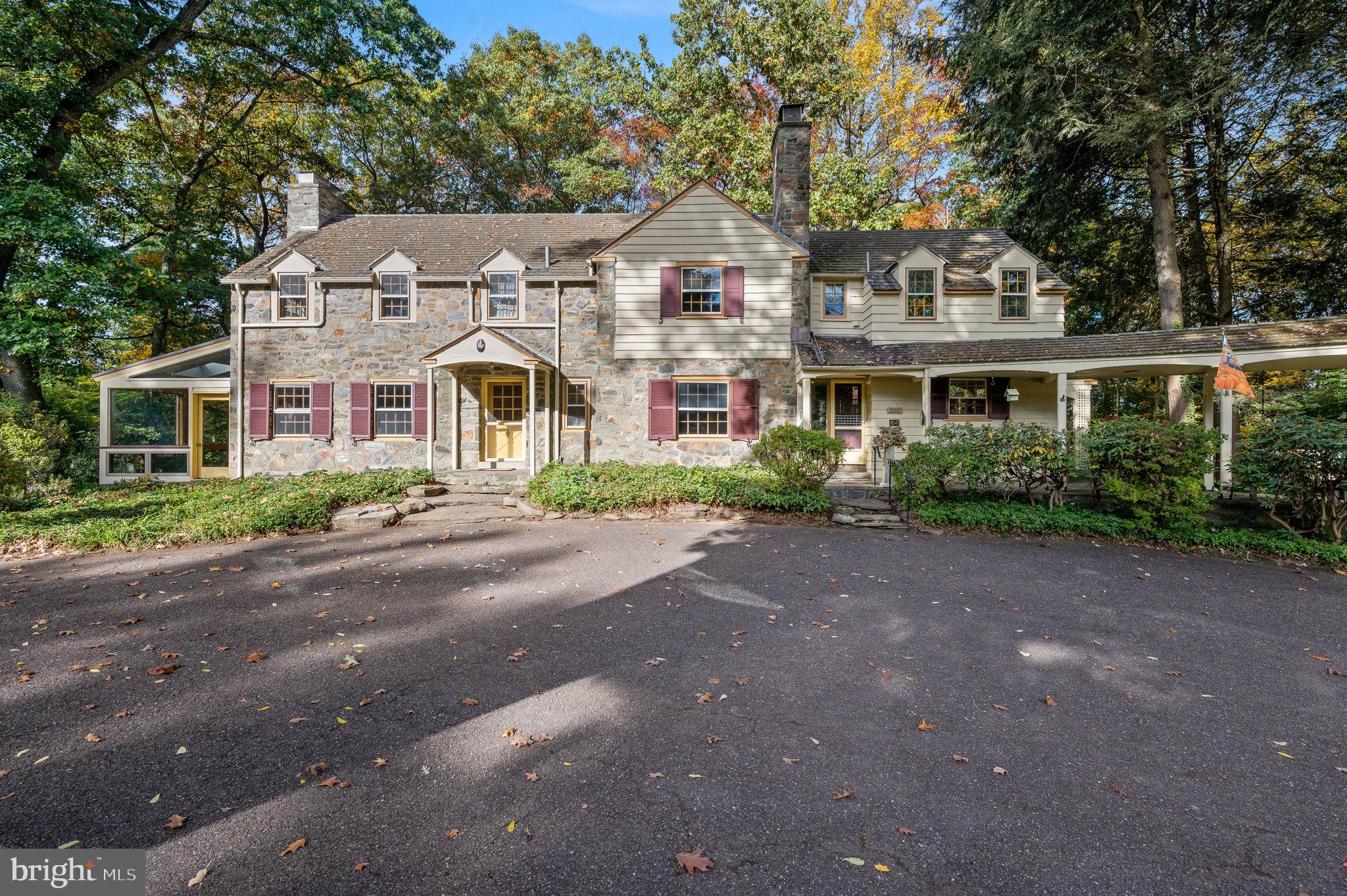 1641 Ridley Creek Road Media, PA 19063 - Photo 2 of 63 Gracious stone colonial on over 4 private acres