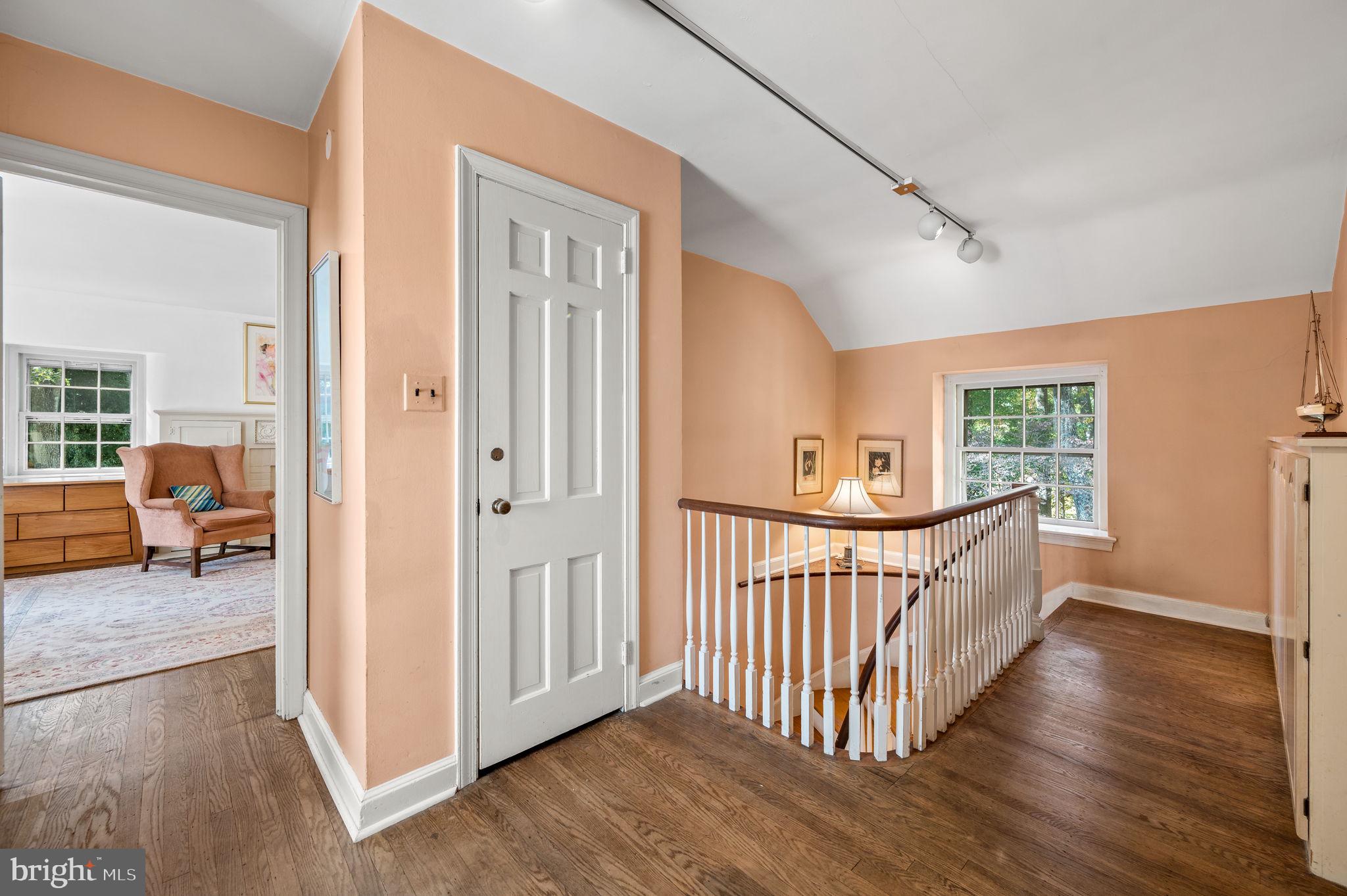 1641 Ridley Creek Road Media, PA 19063 - Photo 23 of 63 Elegant curved stairs to second floor