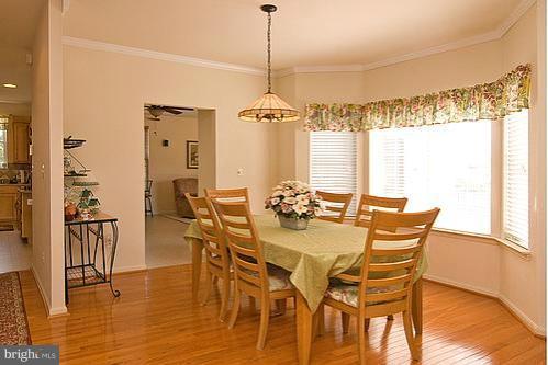 103 Queensberry Road Rosedale, MD 21237 - Photo 3 of 24 Dining Room w/Hardwood Flrs,Bay Window