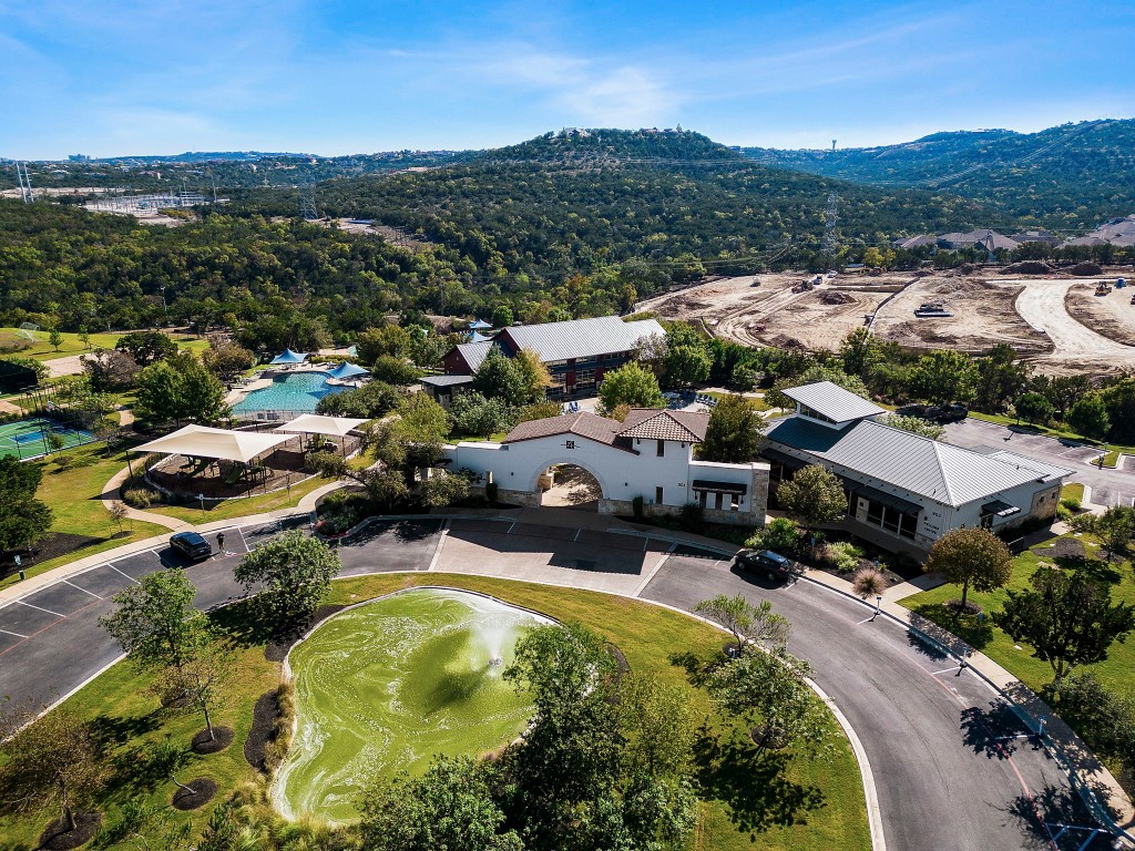 307 Cartwheel Bend Austin, TX 78738 - Photo 35 of 38 an aerial view of residential houses with outdoor space