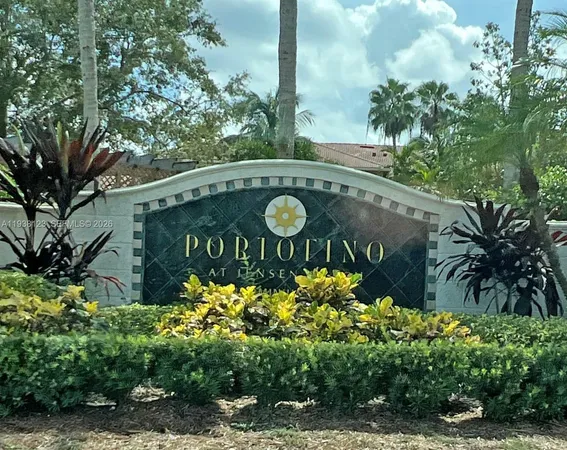 a view of a sign of a park