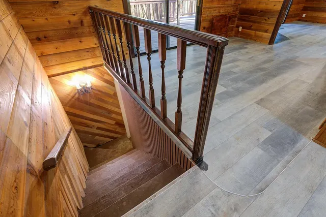 a view of empty room