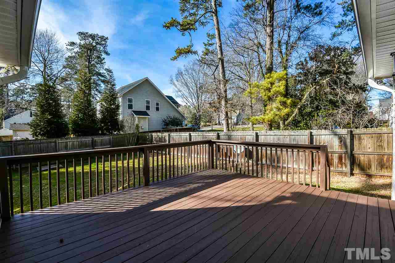 3104 Hope Valley Road Durham, NC 27707 - Photo 10 of 12 Large Deck great for Bar-B-Quing, Sun Bathing or watching kids play.
