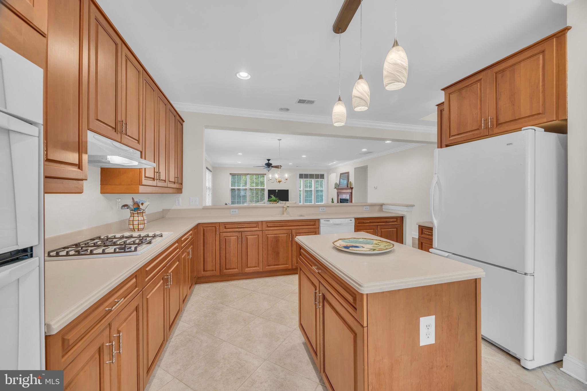 8 Barbados Court Hamilton, NJ 08691 - Photo 9 of 31 a kitchen with stainless steel appliances granite countertop a stove and a refrigerator