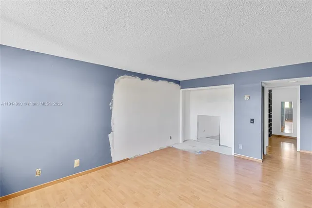 a view of empty room