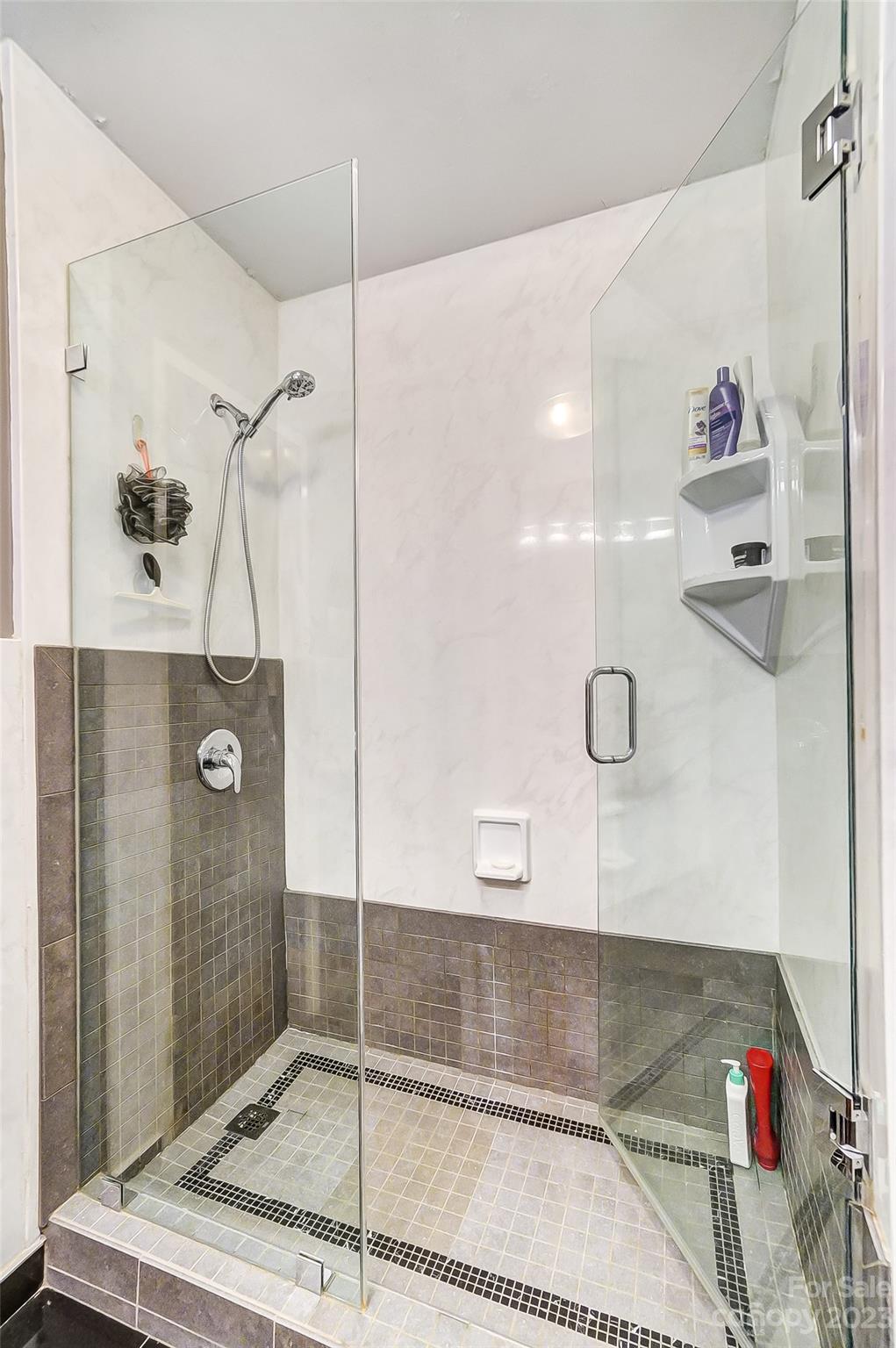 1300 Queens Road, Unit 208 Charlotte, NC 28207 - Photo 24 of 34 a bathroom with a shower