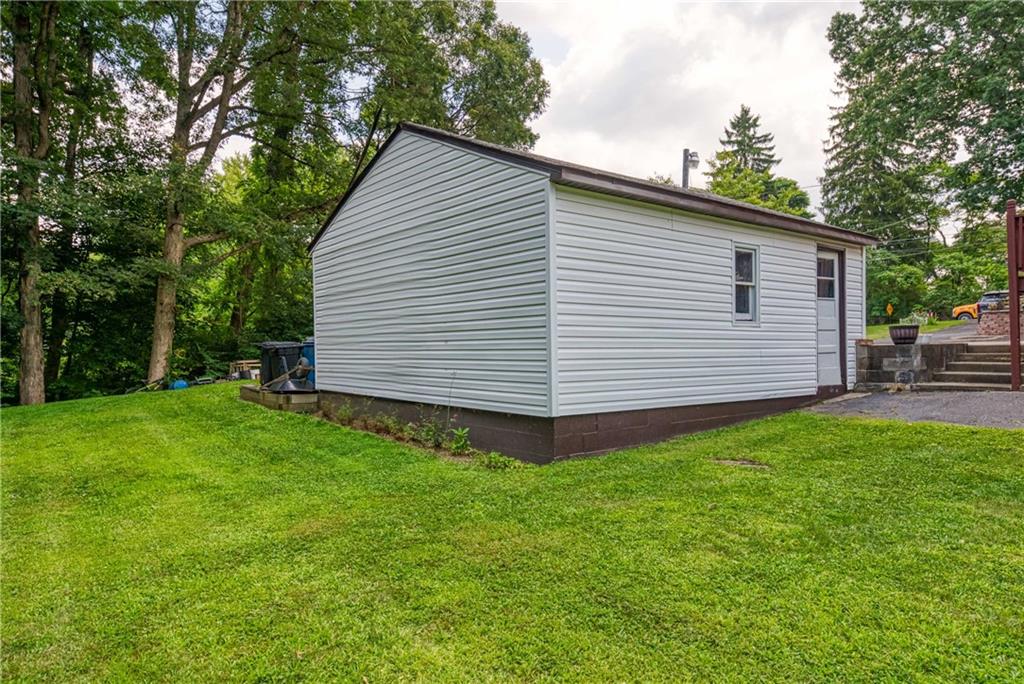 5403 Hardt Road Gibsonia, PA 15044 - Photo 34 of 41 a view of a backyard with a garden