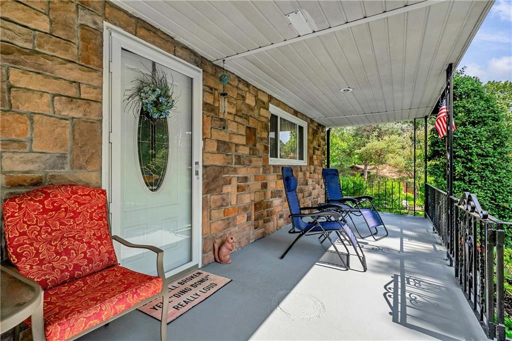 5403 Hardt Road Gibsonia, PA 15044 - Photo 41 of 41 a building outdoor space with patio furniture and potted plants