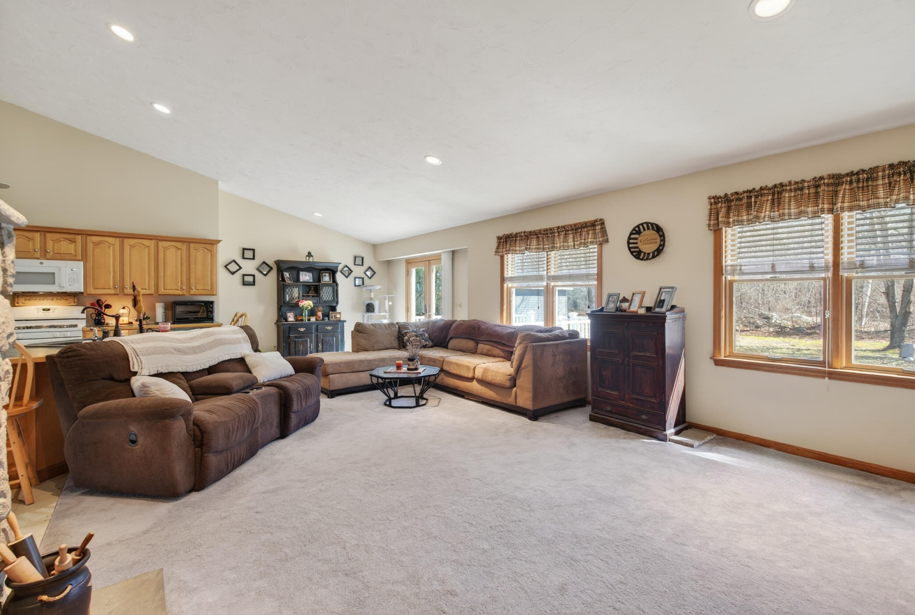 692 Battle Ridge Road Clinton, ME 04927 - Photo 12 of 66 Kitchen + Living
