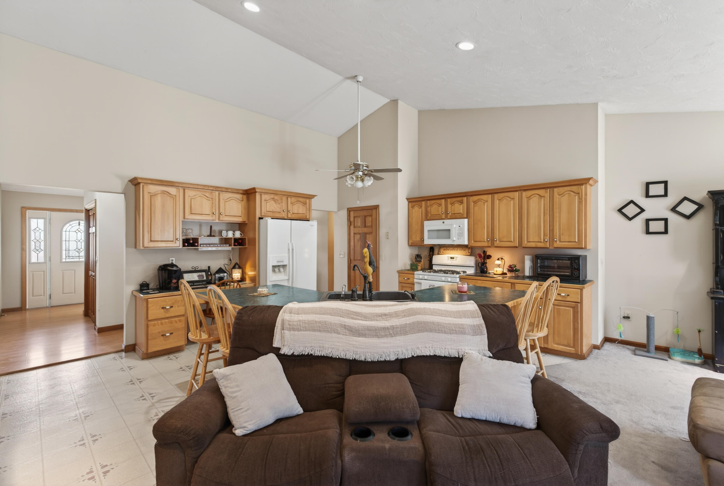 692 Battle Ridge Road Clinton, ME 04927 - Photo 13 of 66 Kitchen + Living