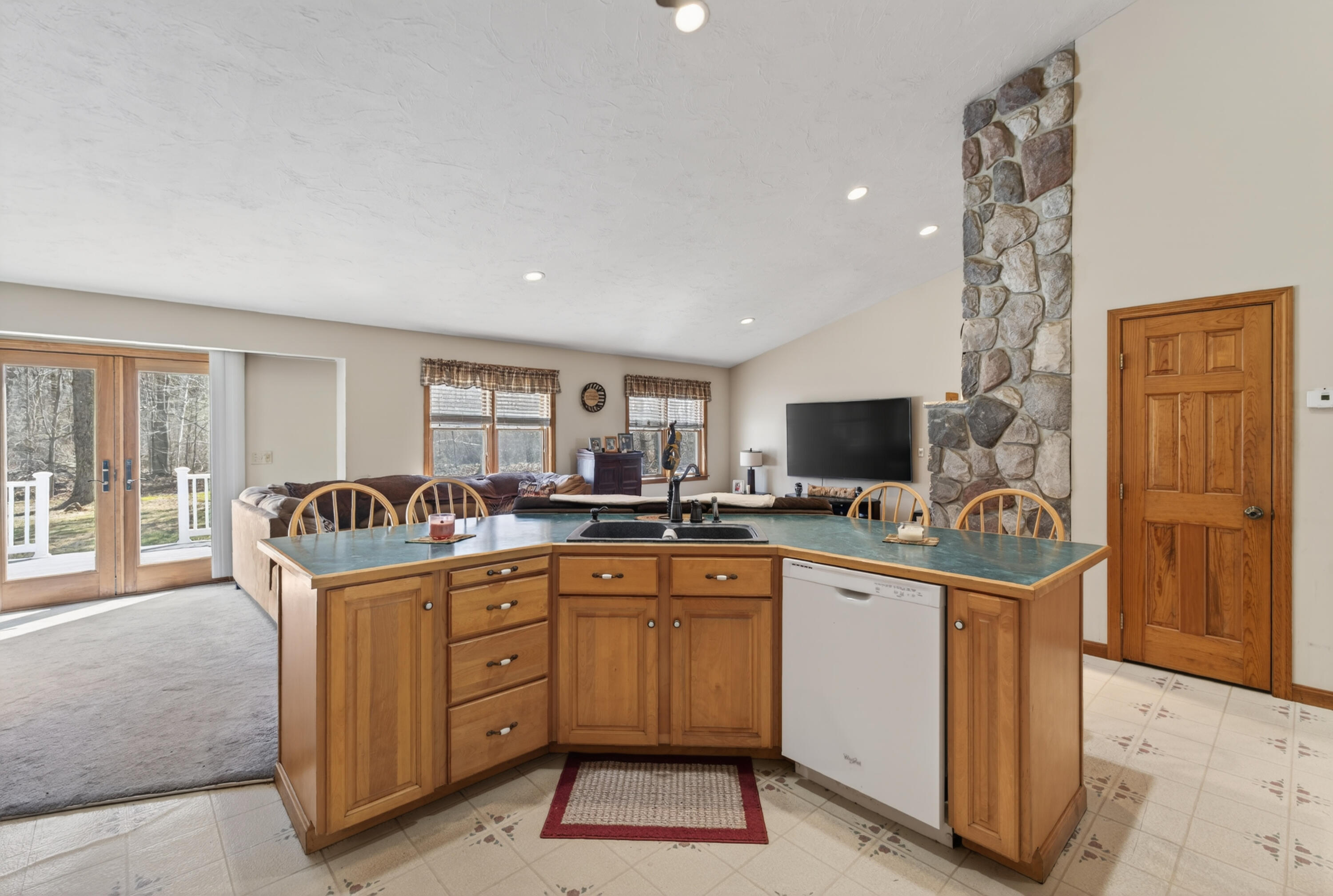 692 Battle Ridge Road Clinton, ME 04927 - Photo 14 of 66 Kitchen + Living