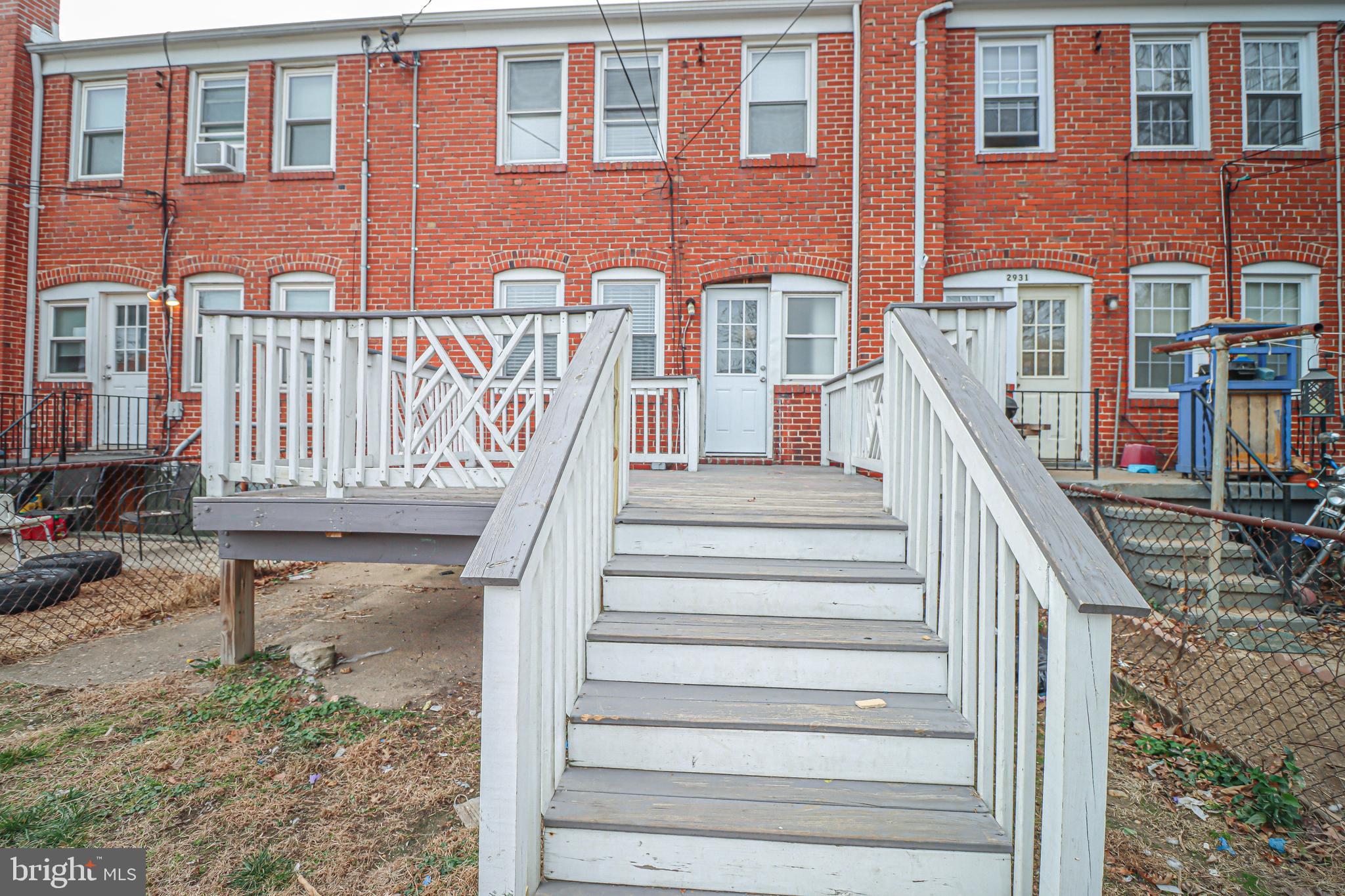 2933 Cornwall Road Baltimore, MD 21222 - Photo 33 of 35 Large deck off of Kitchen w/ access to basement