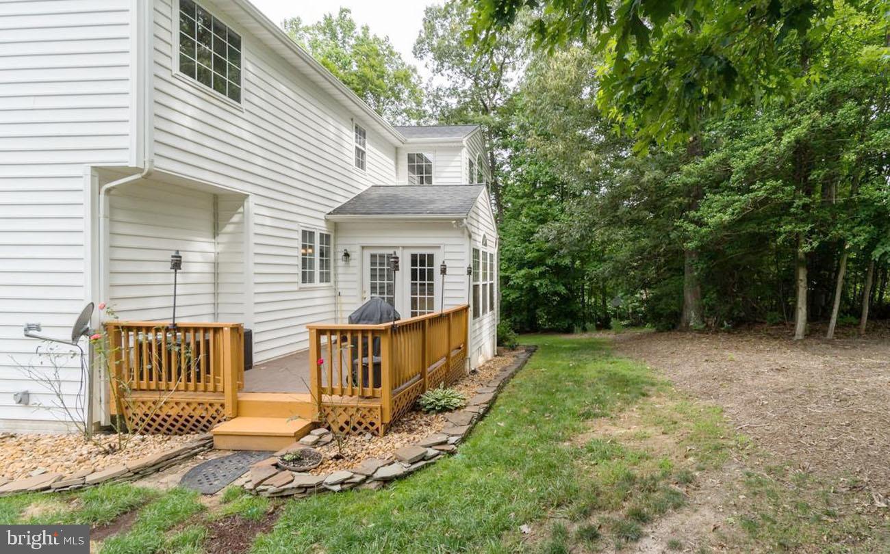 161 Revell Road Fredericksburg, VA 22405 - Photo 44 of 46 Backyard surrounded by trees offering shade