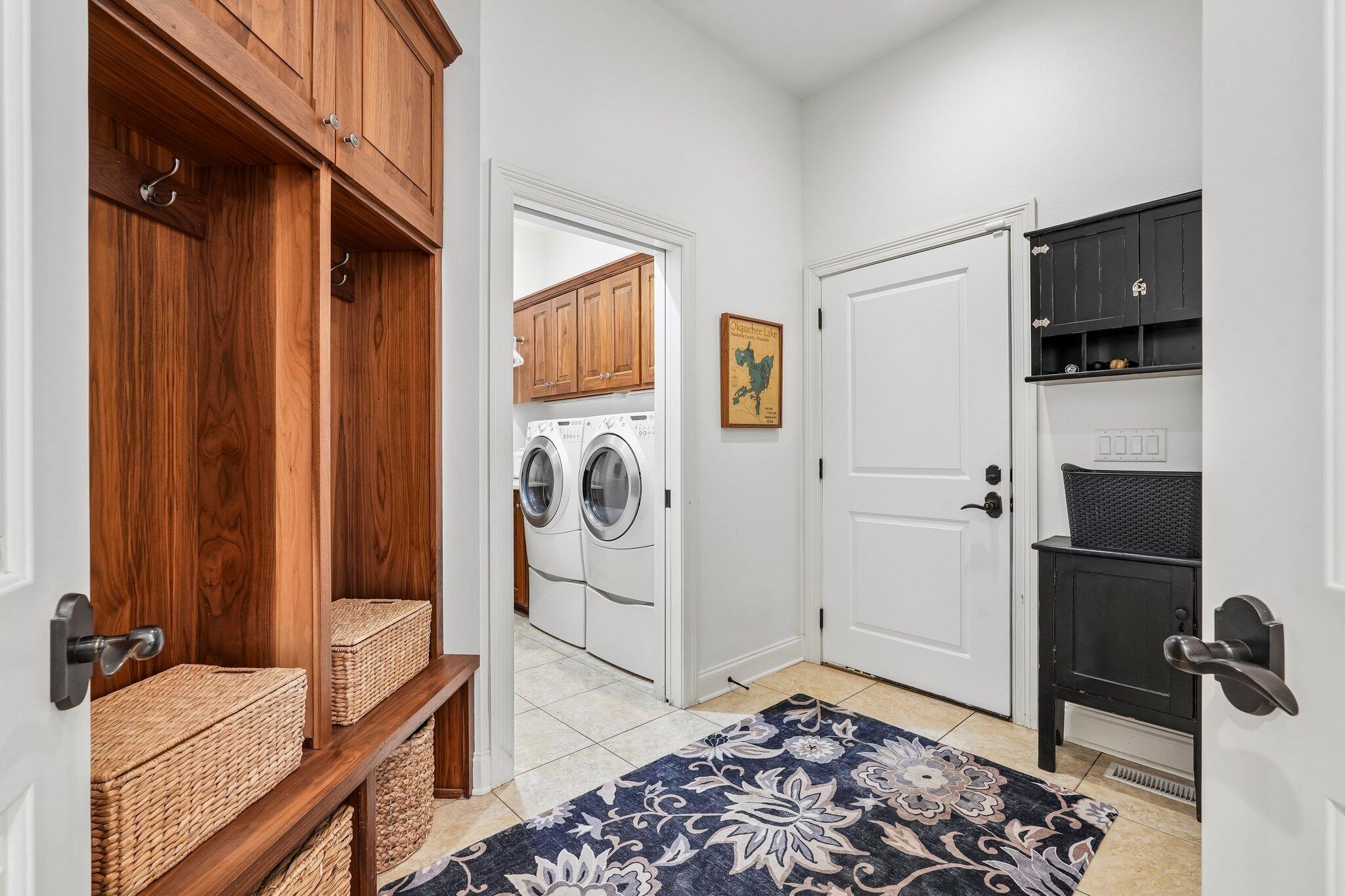 W343N6293 South Bayview Road Oconomowoc, WI 53066 - Photo 51 of 104 Rear entry hall with cubies