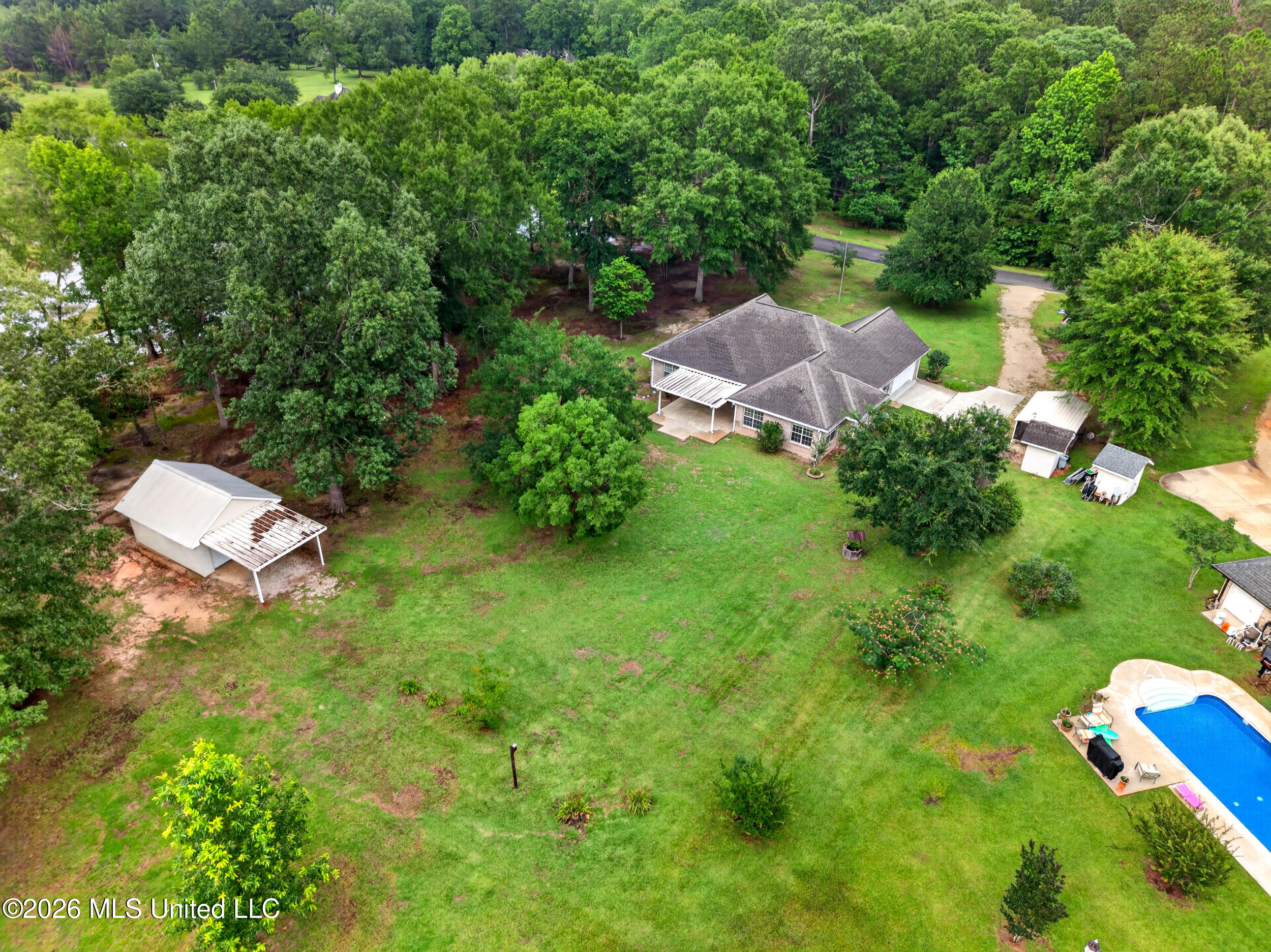17 JM Carnell Road Poplarville, MS 39470 - Photo 48 of 65 48_48_backyardaerial