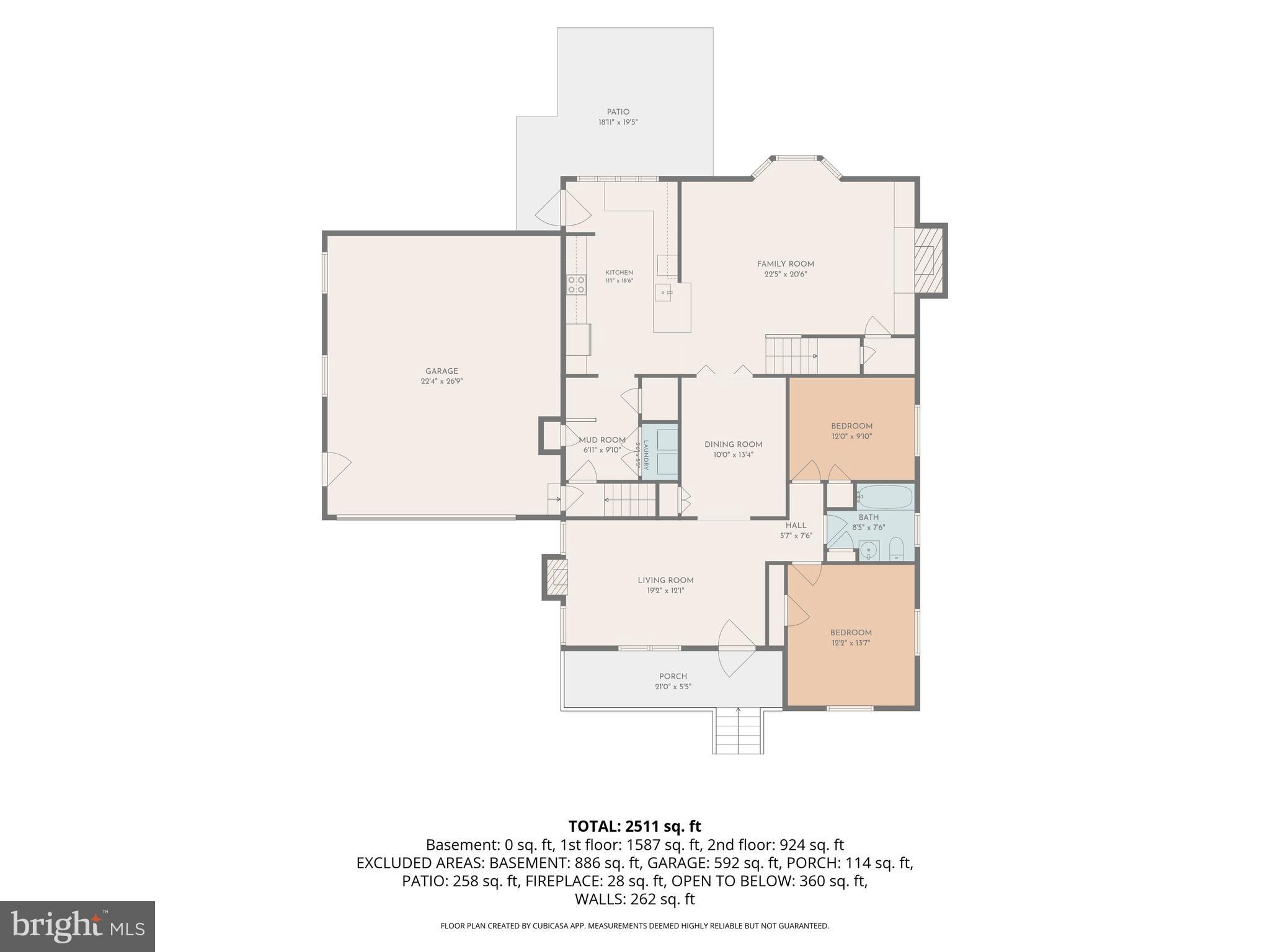 1002 North Main Street Mount Airy, MD 21771 - Photo 13 of 15 Main Level Floorplan